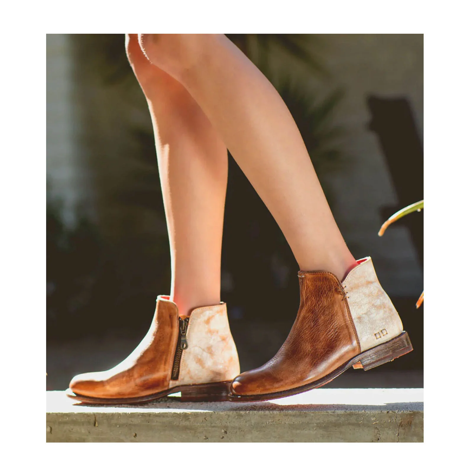 Bed Stu Yurisa Ankle Boot (Women) - Nectar Lux Tan Rustic - Image 4