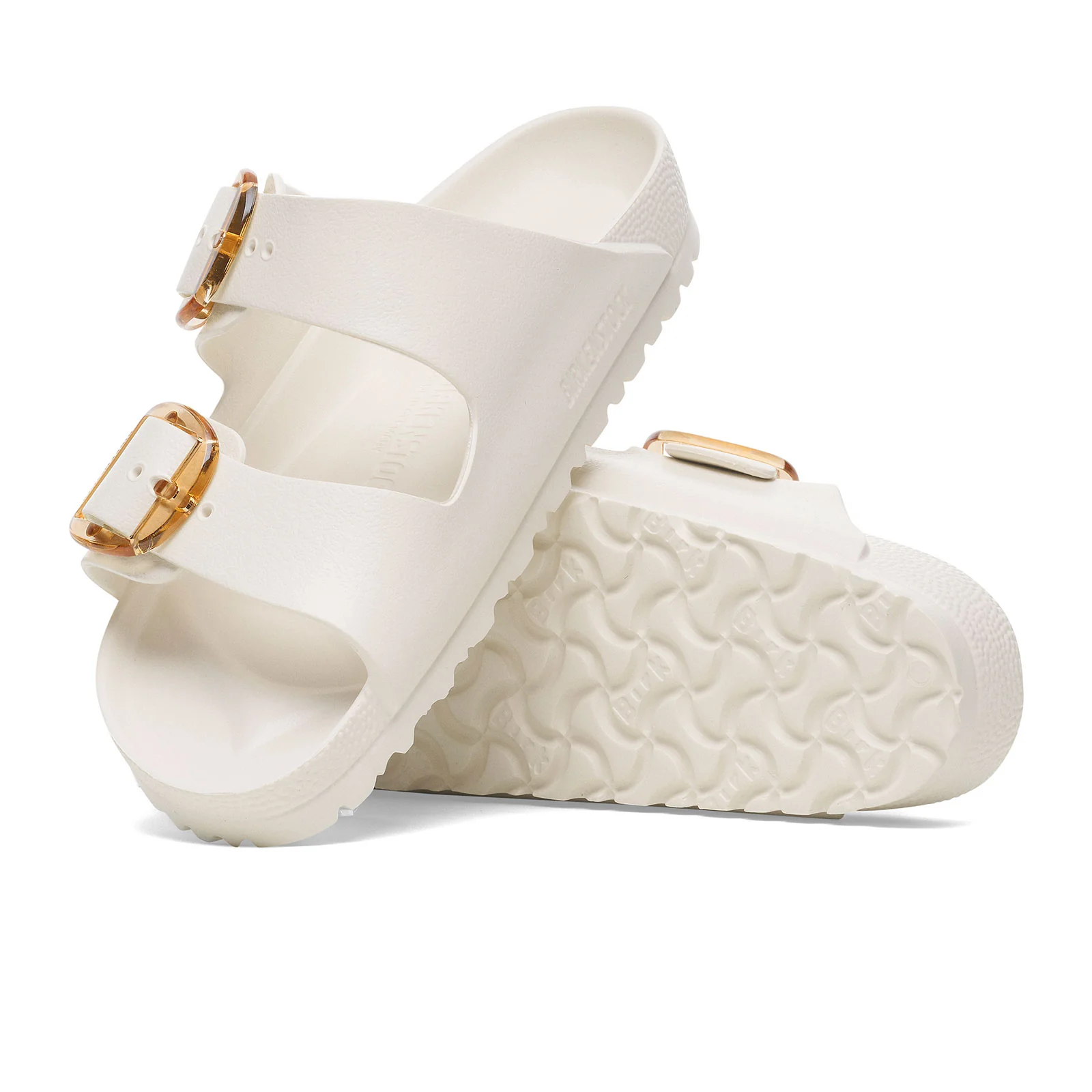 Birkenstock Arizona Big Buckle EVA Slide Sandal (Women) - Eggshell - Image 3
