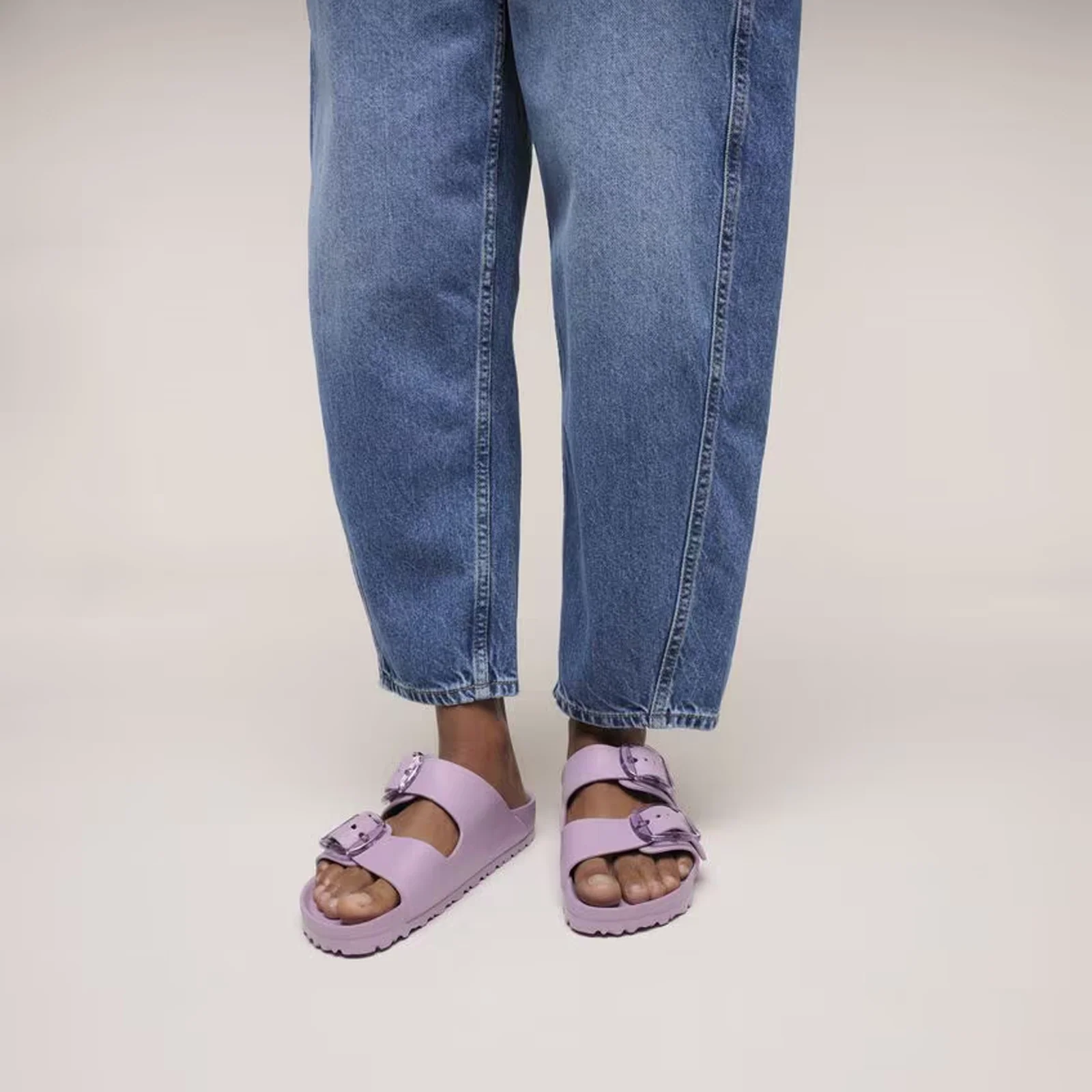 Birkenstock Arizona Big Buckle EVA Slide Sandal (Women) - Mauve - Image 5