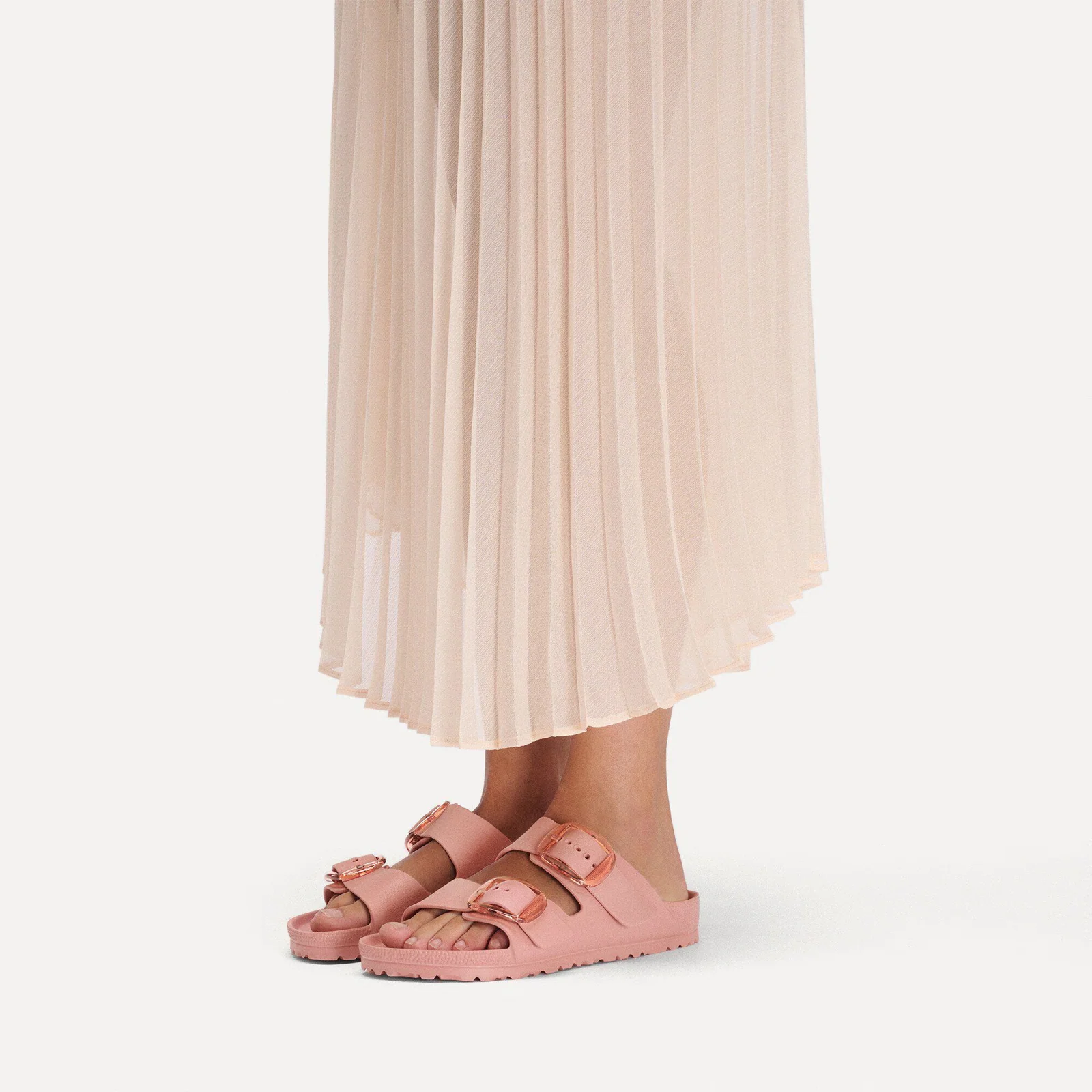 Birkenstock Arizona Big Buckle EVA Slide Sandal (Women) - Pink Clay - Image 6