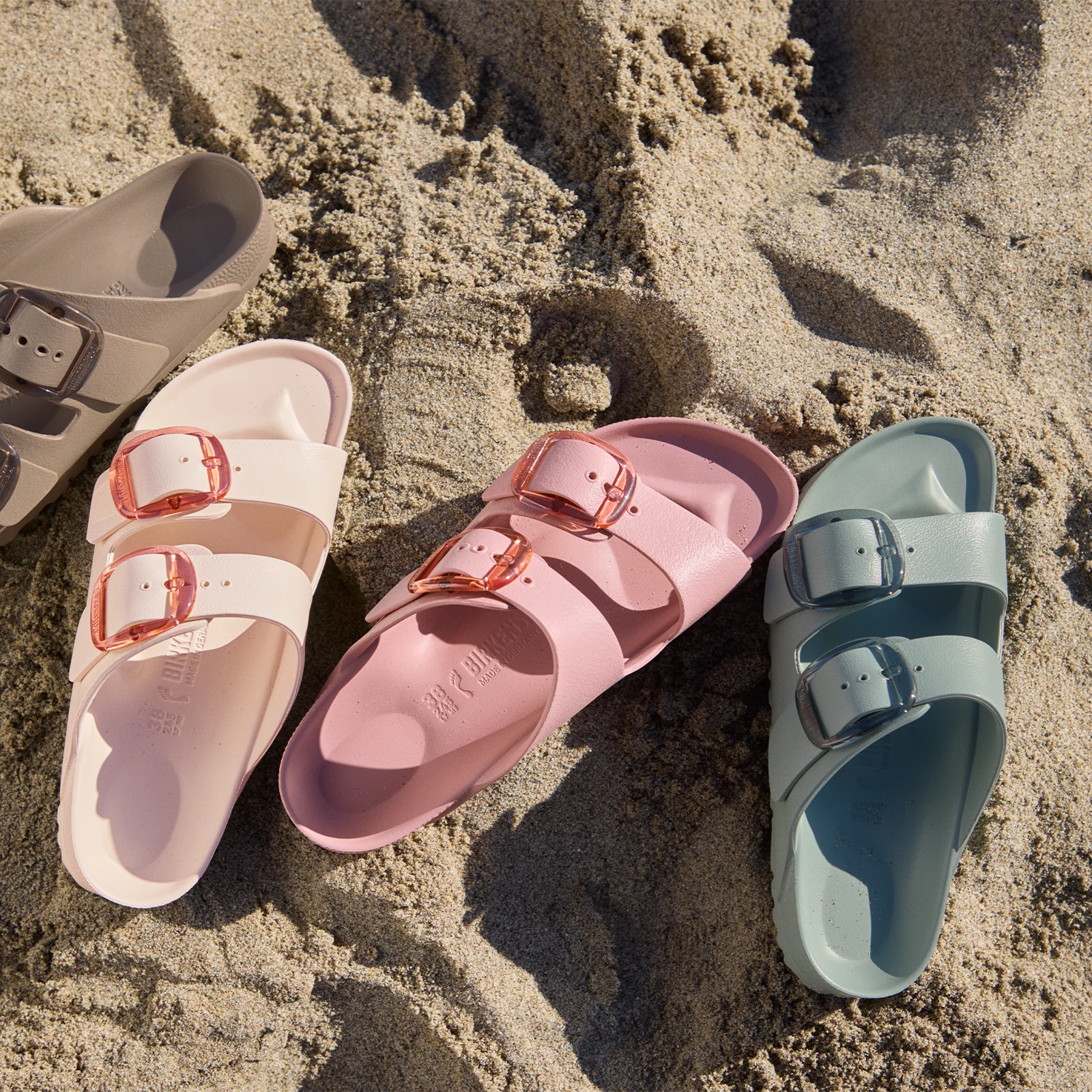 Birkenstock Arizona Big Buckle EVA Slide Sandal (Women) - Pure Sage - Image 10