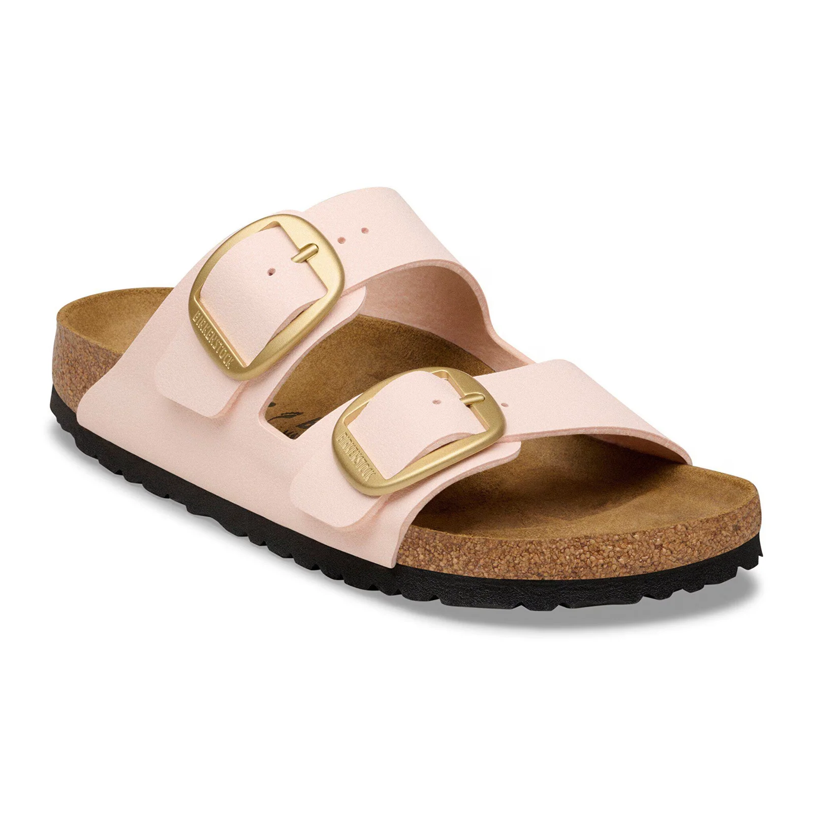 Birkenstock Arizona Big Buckle Narrow Slide Sandal (Women) - Light Rose Birko-Flor
