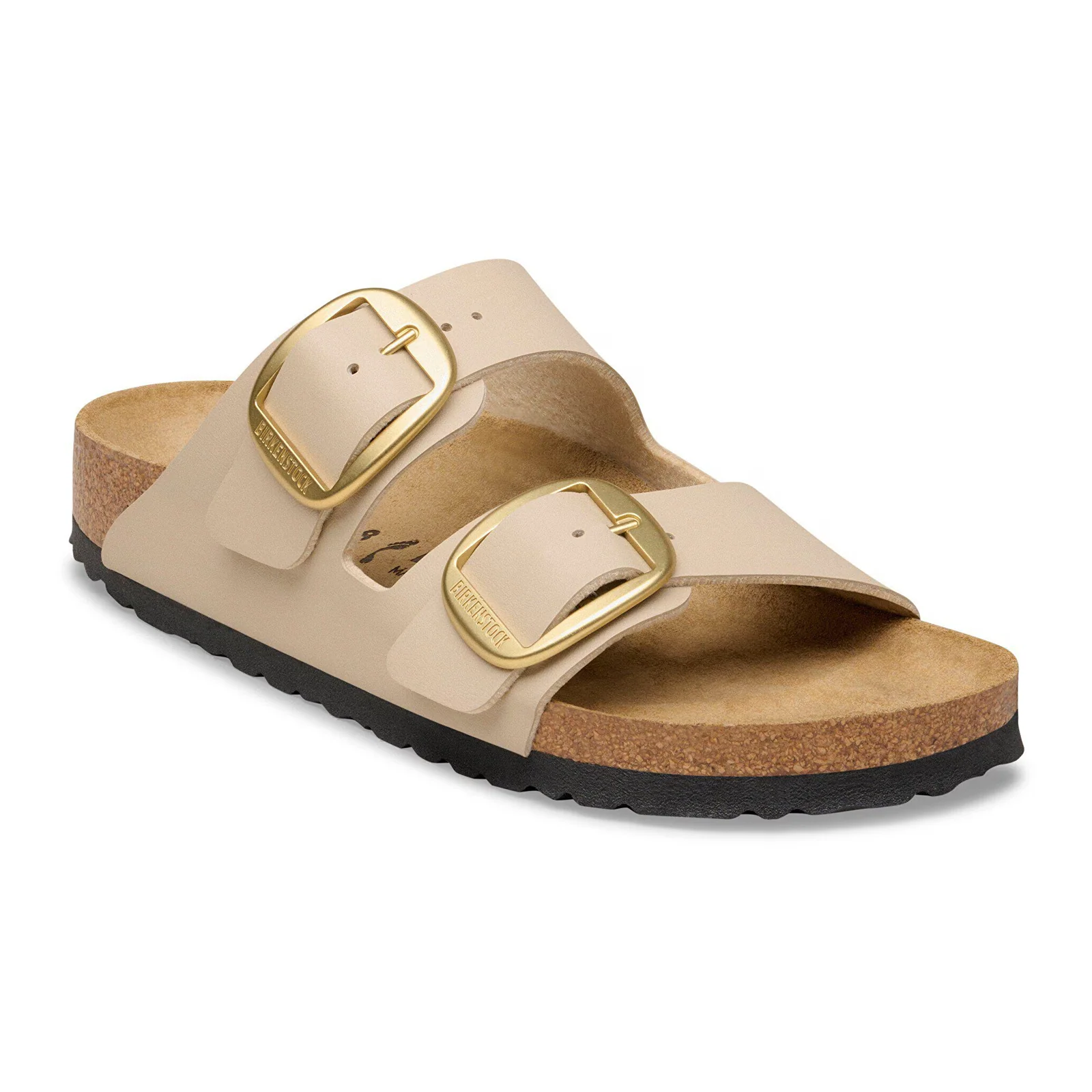 Birkenstock Arizona Big Buckle Narrow Slide Sandal (Women) - Sandcastle Birko-Flor