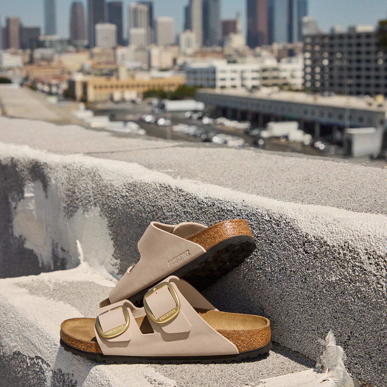 Birkenstock Arizona Big Buckle Narrow Slide Sandal (Women) - Sandcastle Birko-Flor - Image 11