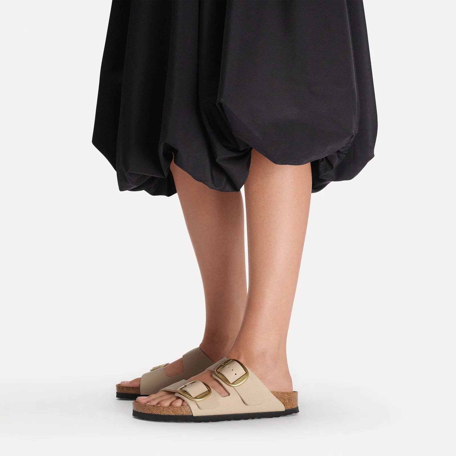 Birkenstock Arizona Big Buckle Narrow Slide Sandal (Women) - Sandcastle Birko-Flor - Image 6