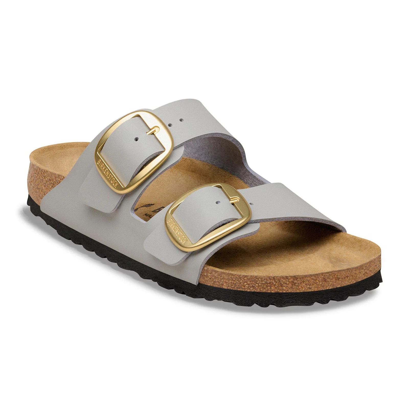 Birkenstock Arizona Big Buckle Narrow Slide Sandal (Women) - Stone Coin Birko-Flor