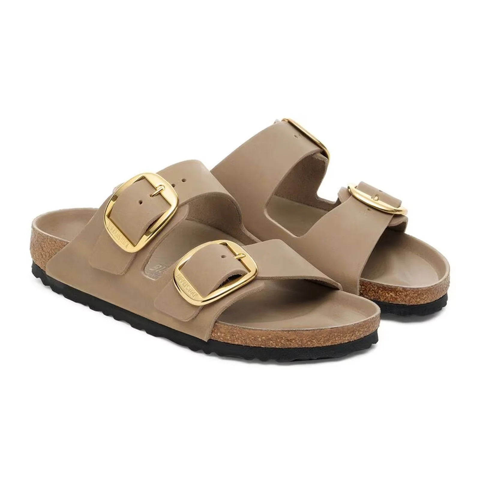 Birkenstock Arizona Big Buckle Slide Sandal (Women) - Tobacco Oiled Leather - Image 4