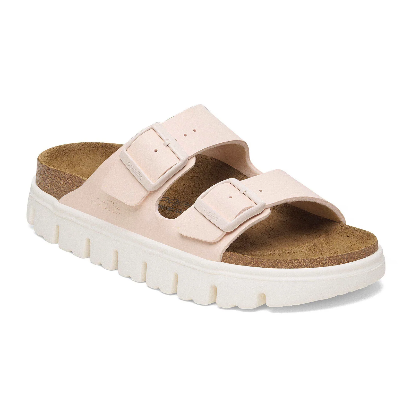 Birkenstock Arizona Chunky Slide Sandal (Women) - Light Rose Birko-Flor