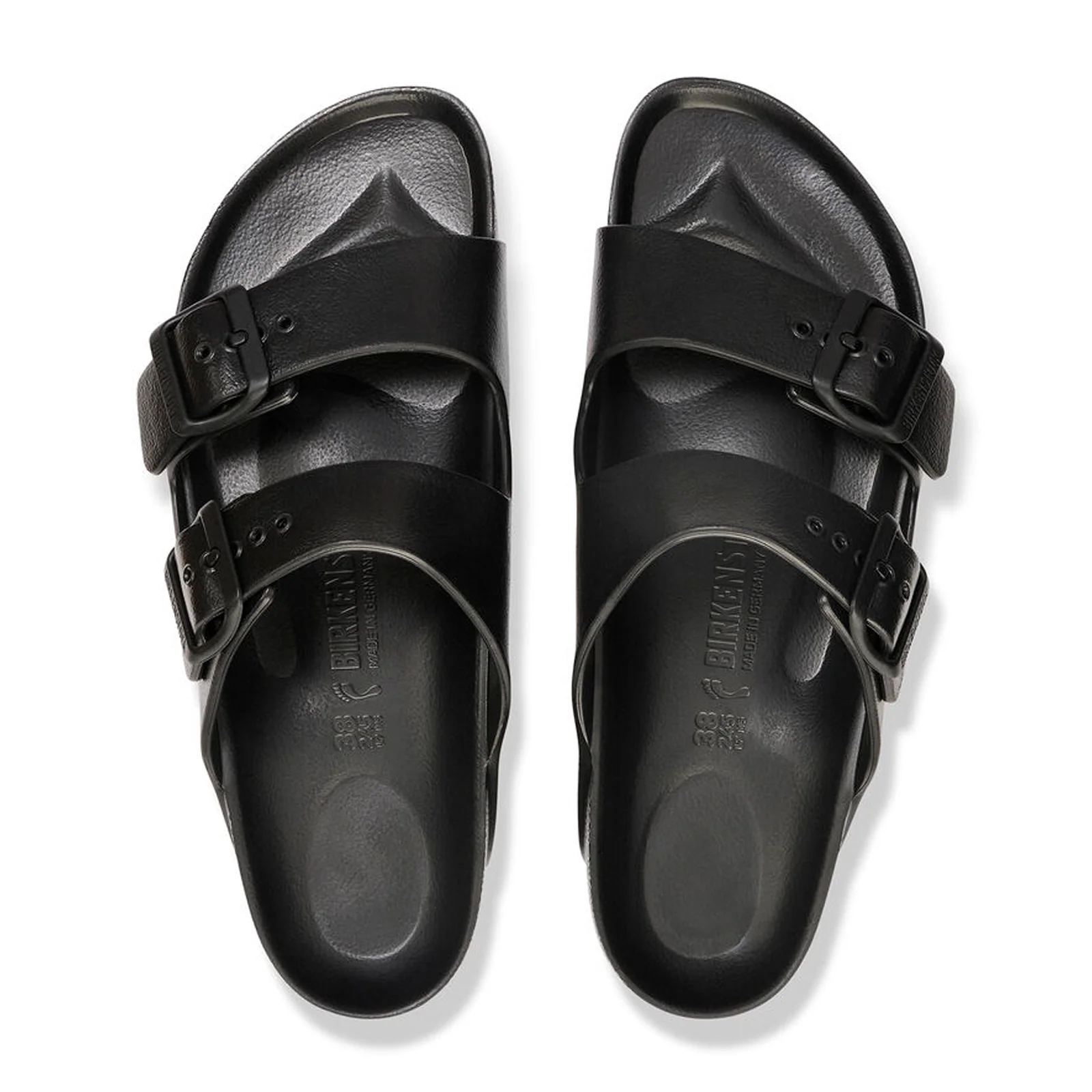 Birkenstock Arizona EVA Narrow Slide Sandal (Women) - Black - Image 2