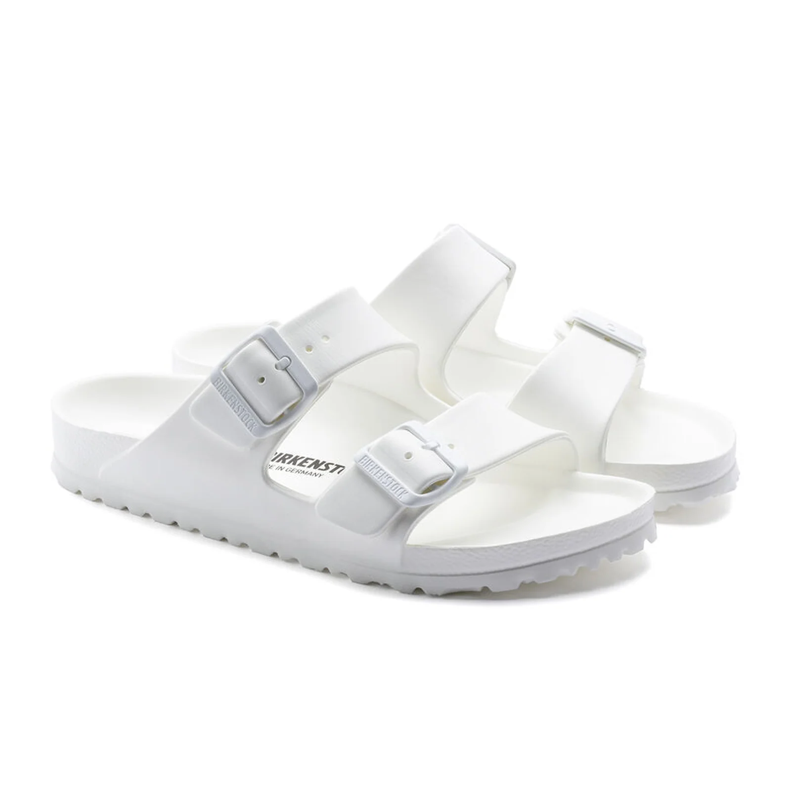 Birkenstock Arizona EVA Narrow Slide Sandal (Women) - White - Image 4