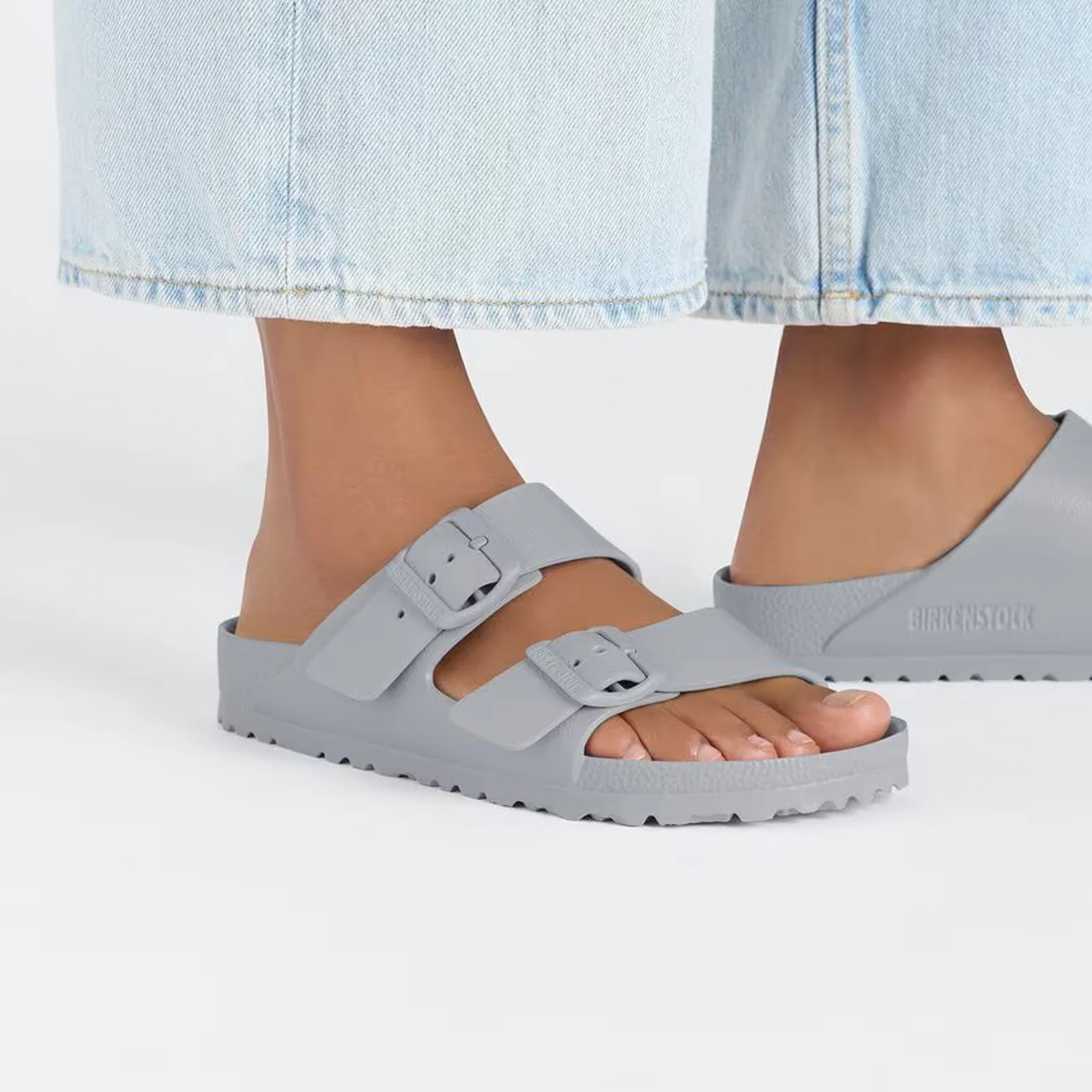 Birkenstock Arizona EVA Slide Sandal (Men) - Stone Coin - Image 7