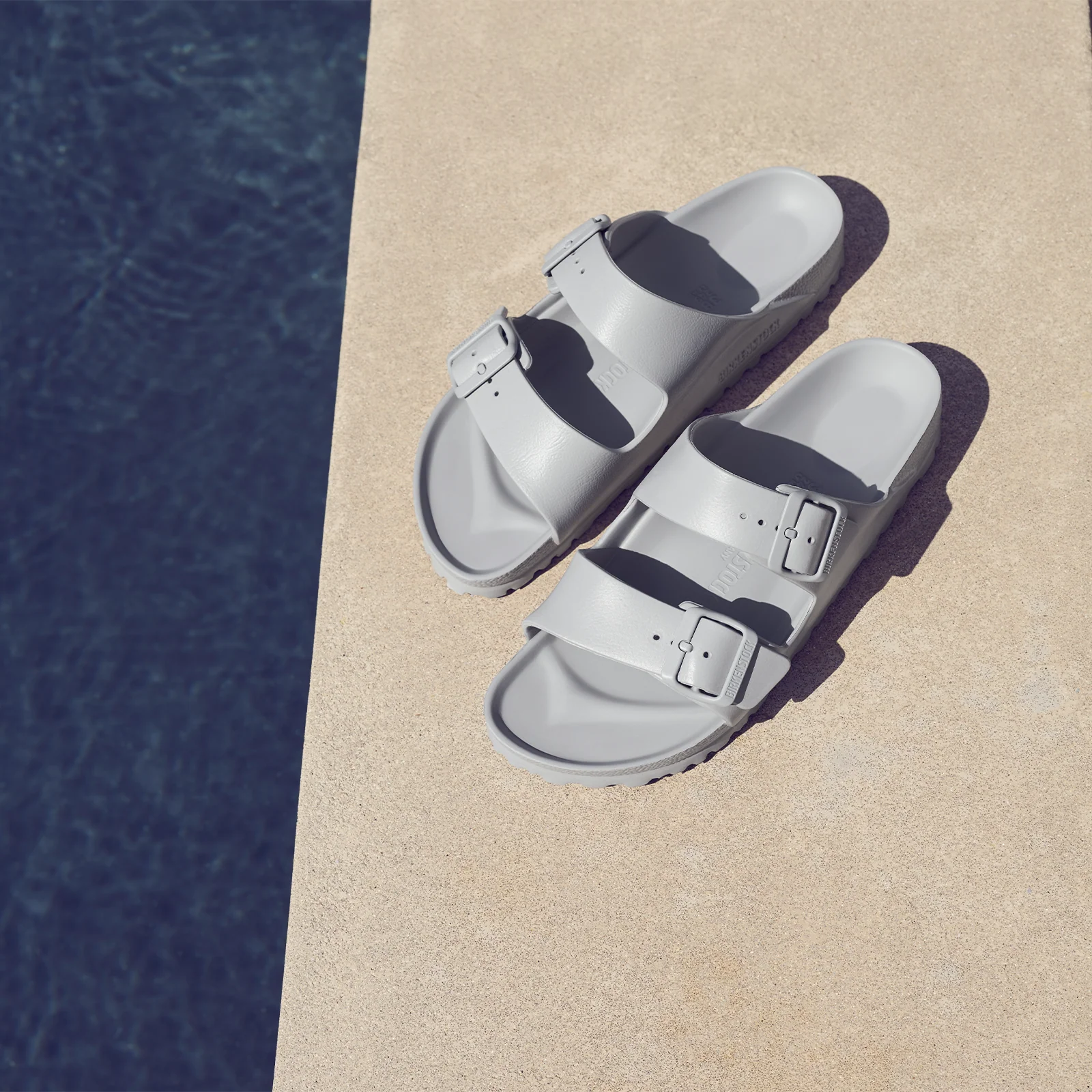Birkenstock Arizona EVA Slide Sandal (Men) - Stone Coin - Image 9