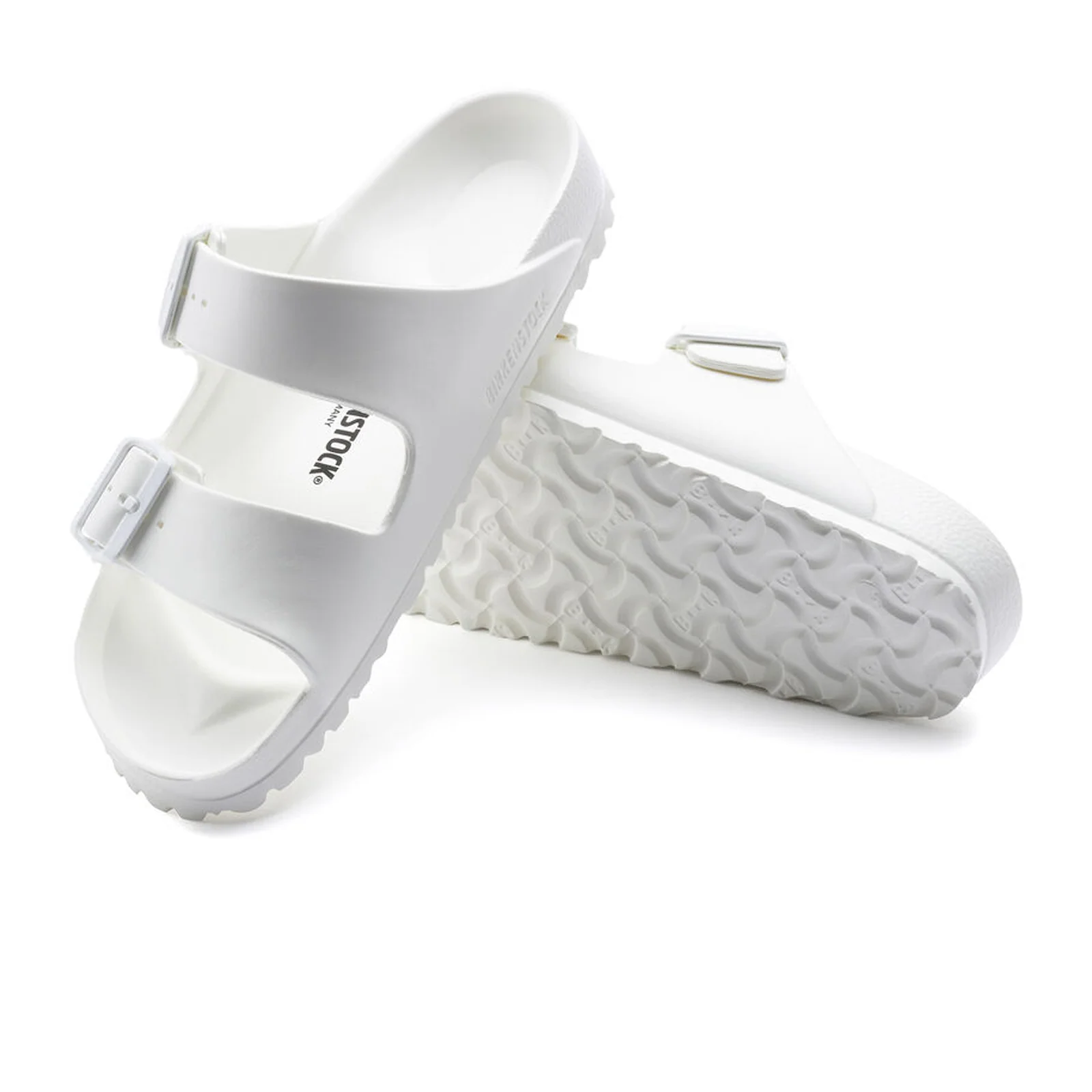 Birkenstock Arizona EVA Slide Sandal (Men) - White - Image 3