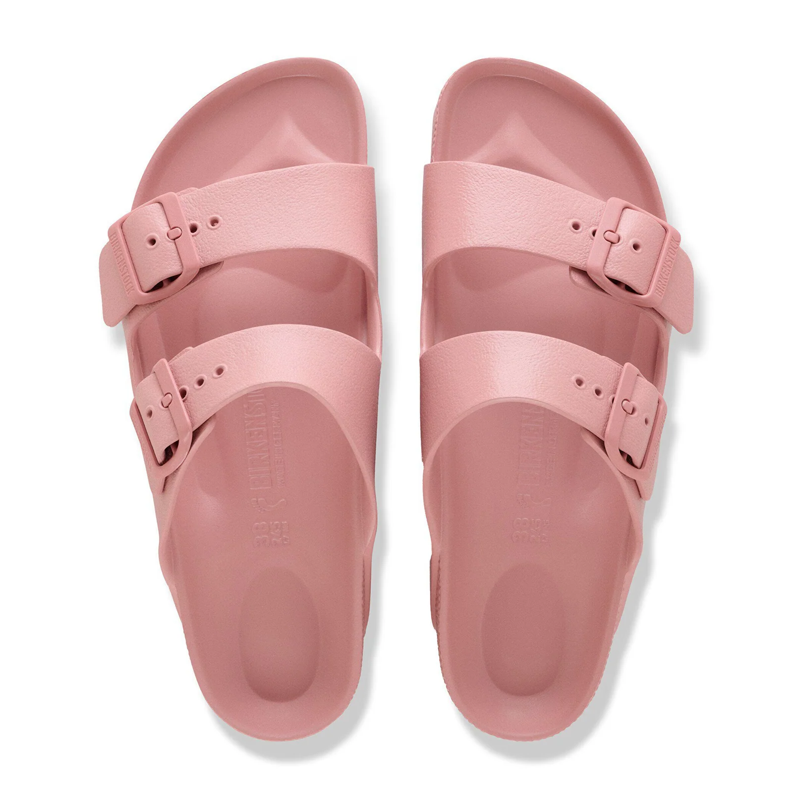 Birkenstock Arizona EVA Narrow Slide Sandal (Women) - Pink Clay - Image 2