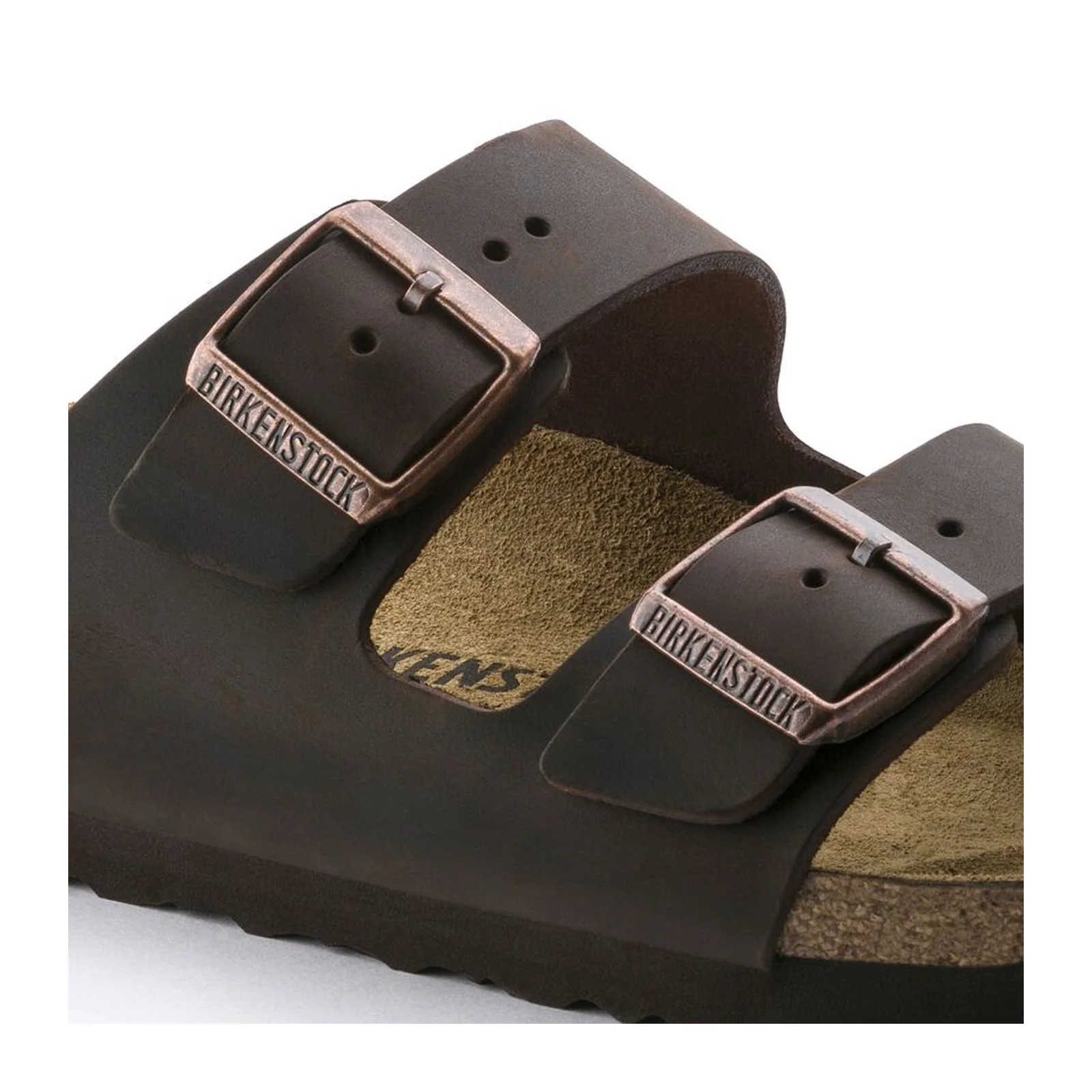 Birkenstock Arizona Narrow Slide Sandal (Unisex) - Habana Oiled Leather - Image 5