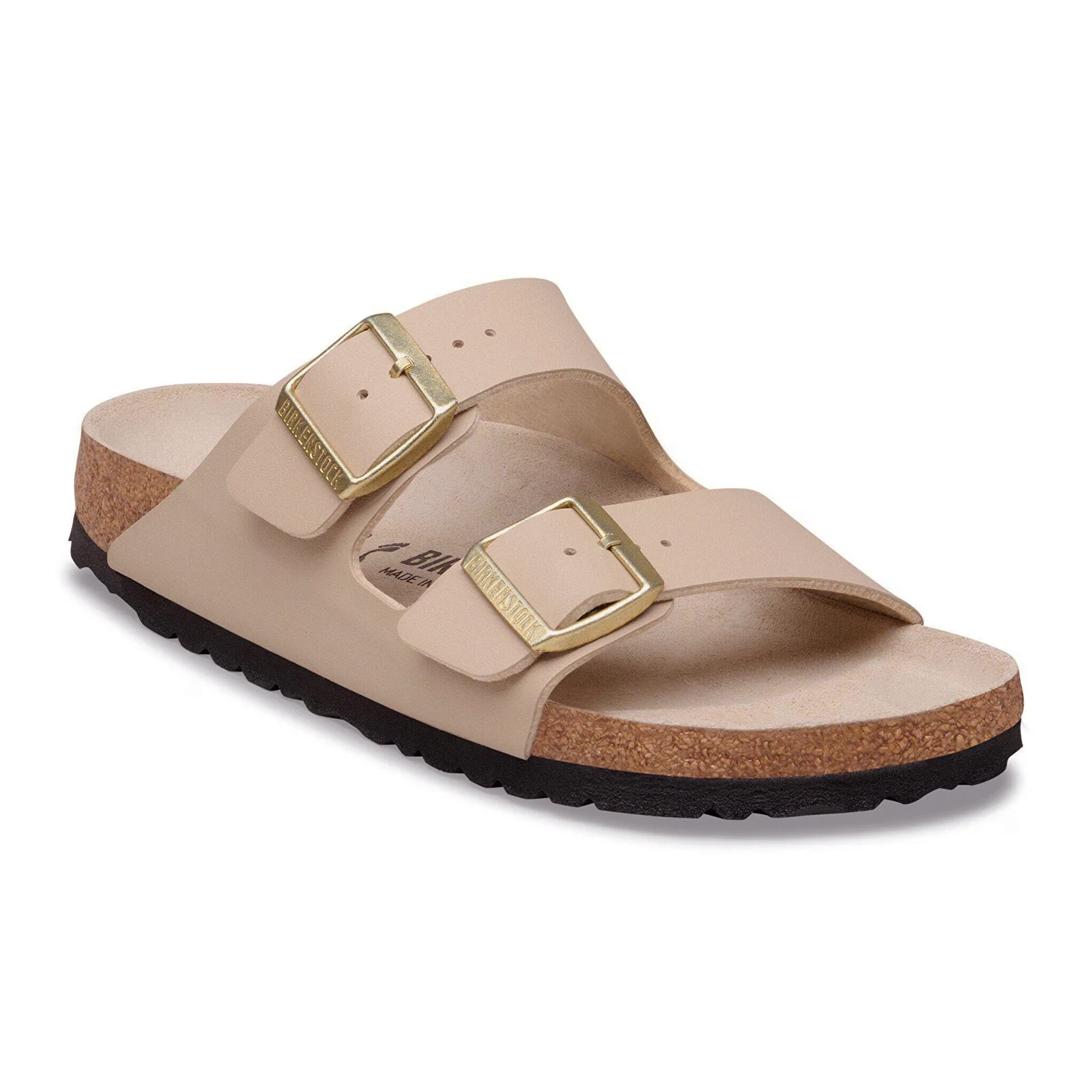 Birkenstock Arizona Narrow Slide Sandal (Women) - Sandcastle/Oyster
