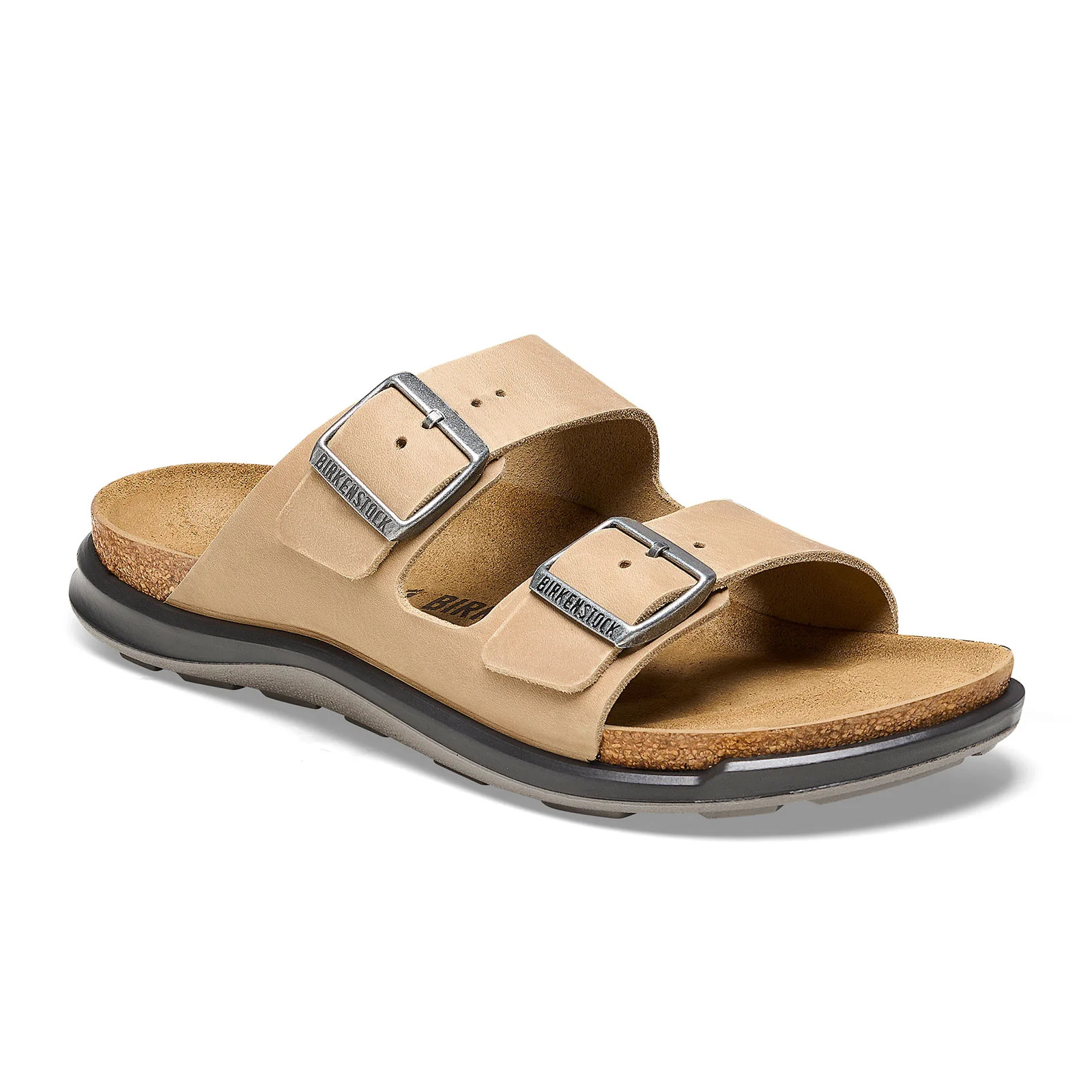 Birkenstock Arizona Crosstown Slide Sandal (Women) - Tobacco Oiled Leather