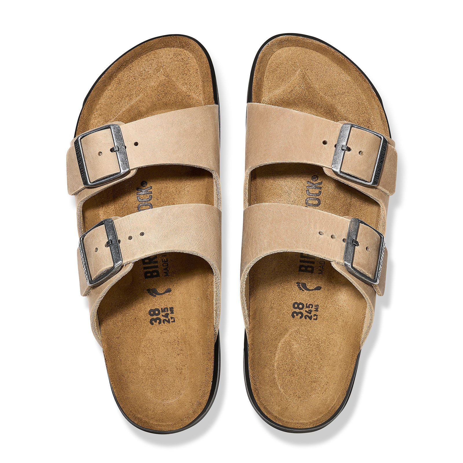 Birkenstock Arizona Crosstown Slide Sandal (Women) - Tobacco Oiled Leather - Image 2