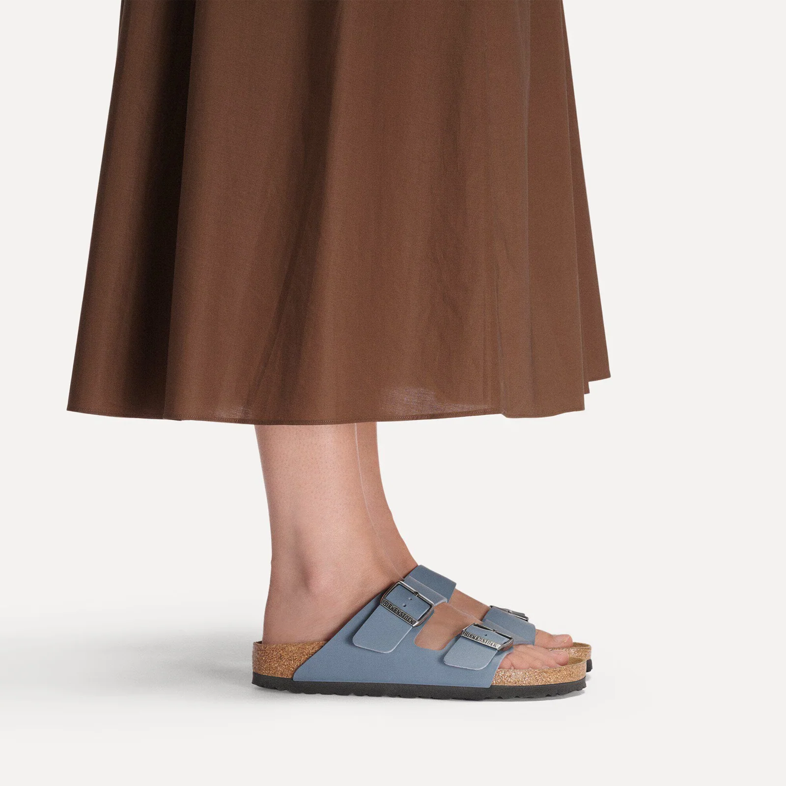 Birkenstock Arizona Slide Sandal (Unisex) - Basalt Gray Birko-Flor - Image 8