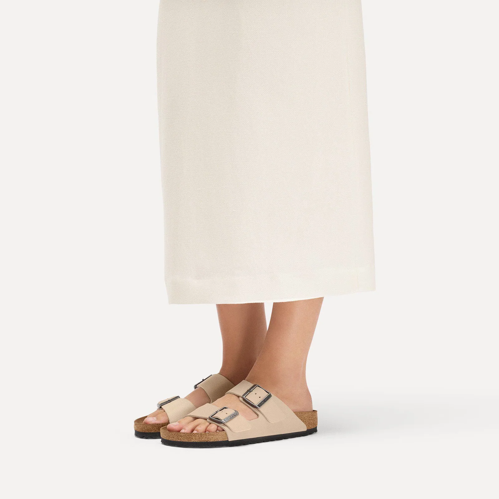 Birkenstock Arizona Slide Sandal (Unisex) - Sandcastle Birko-Flor - Image 6