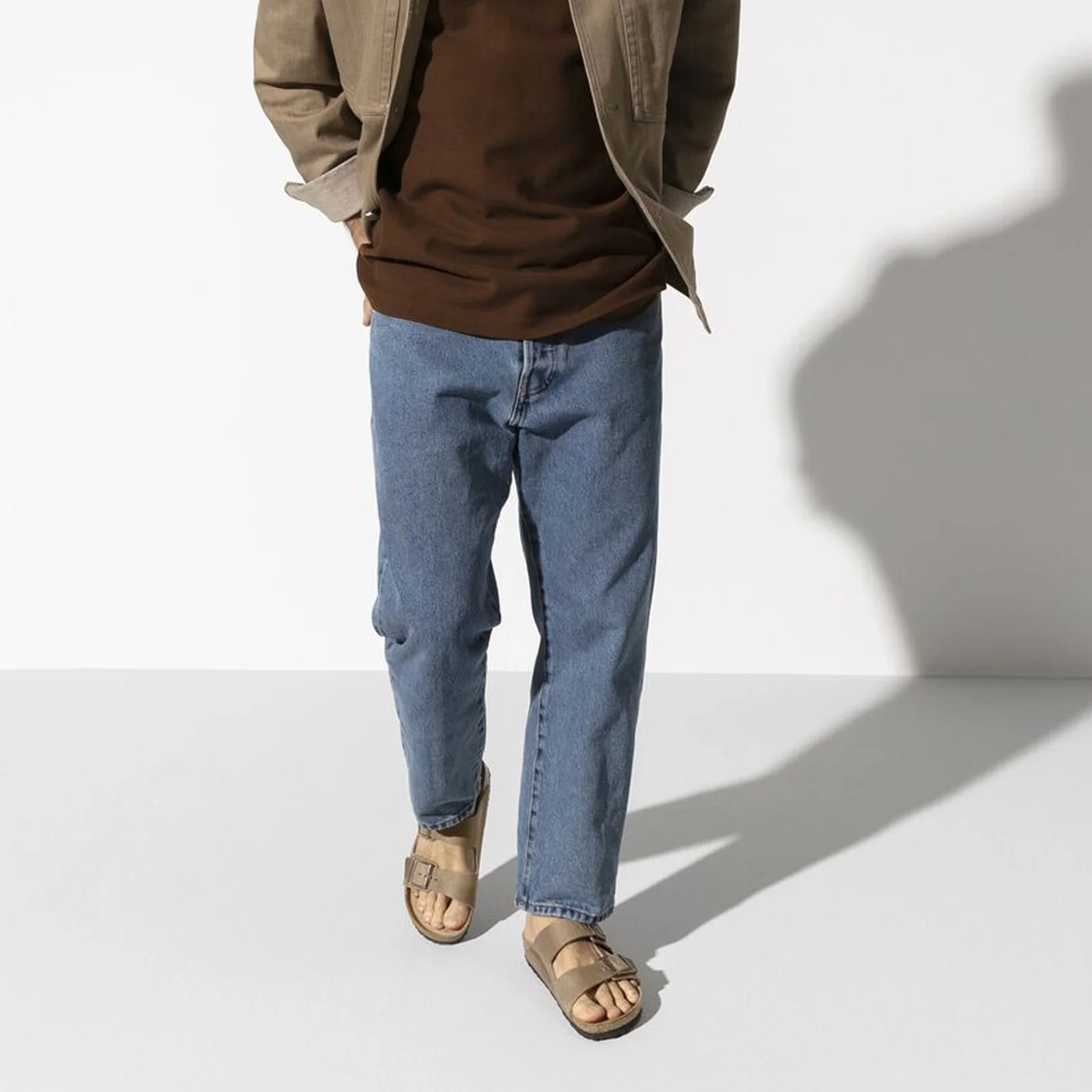 Birkenstock Arizona Soft Footbed Narrow Slide Sandal (Unisex) - Tobacco Oiled Leather - Image 7