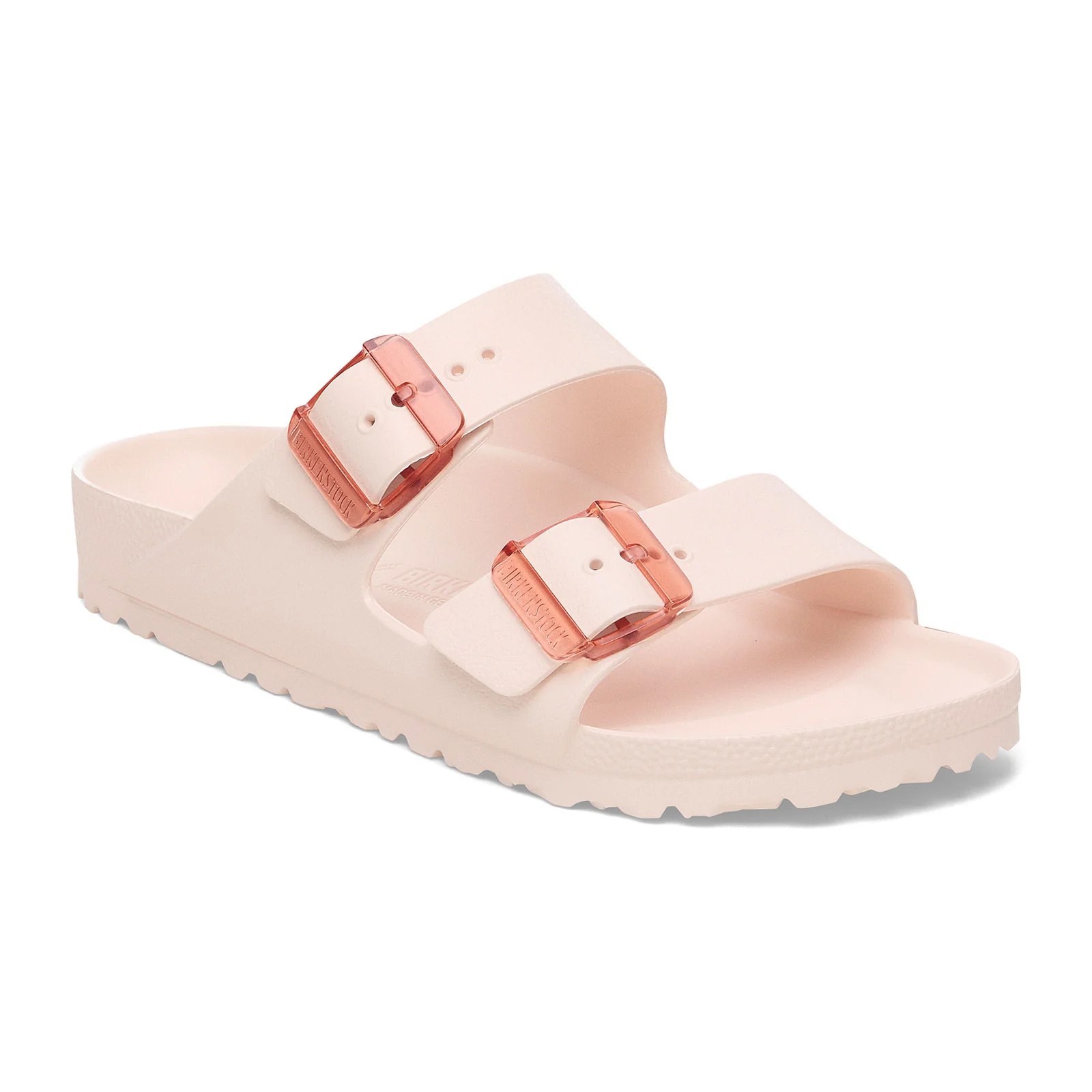 Birkenstock Arizona Stealth Buckle EVA Slide Sandal (Women) - Light Rose