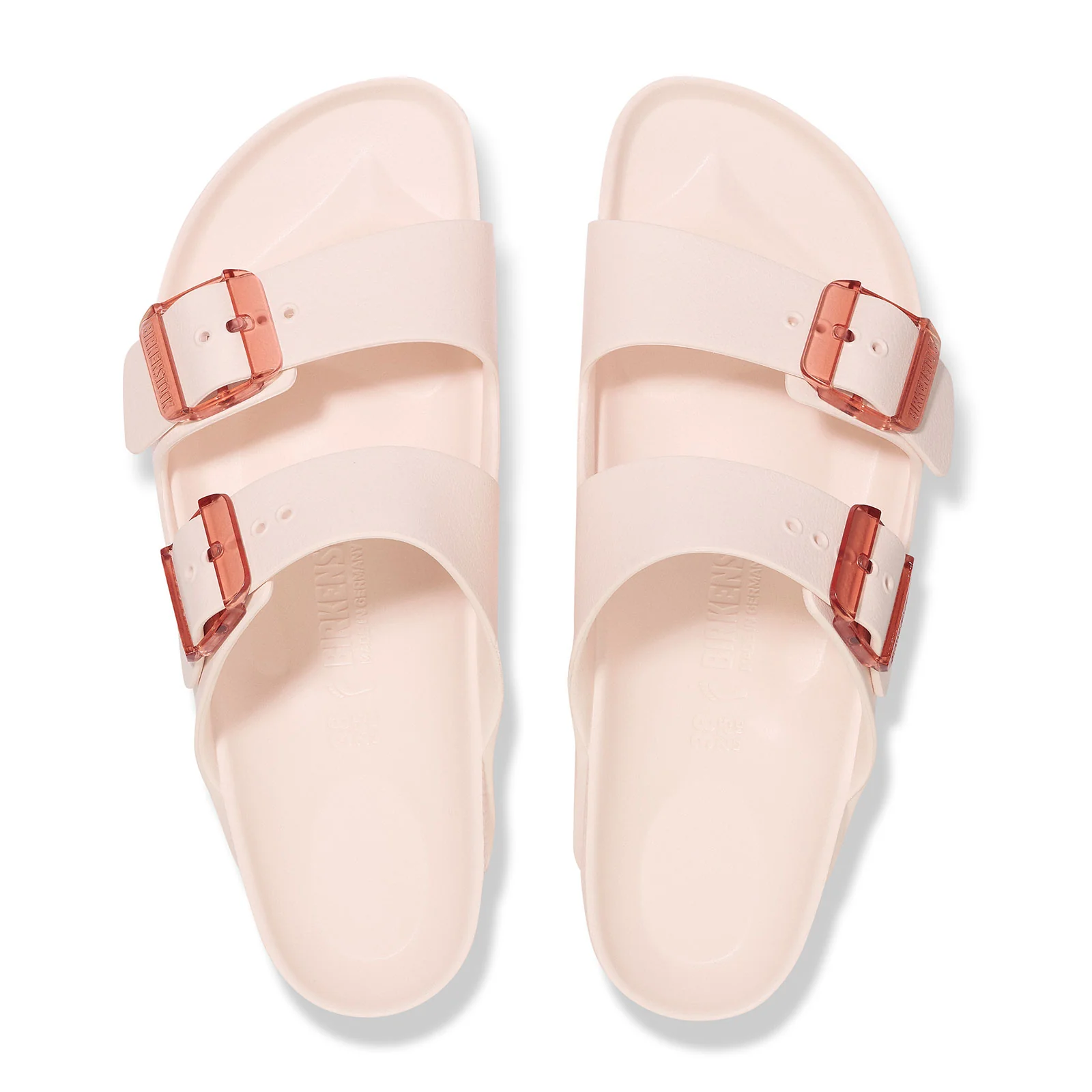 Birkenstock Arizona Stealth Buckle EVA Slide Sandal (Women) - Light Rose - Image 2