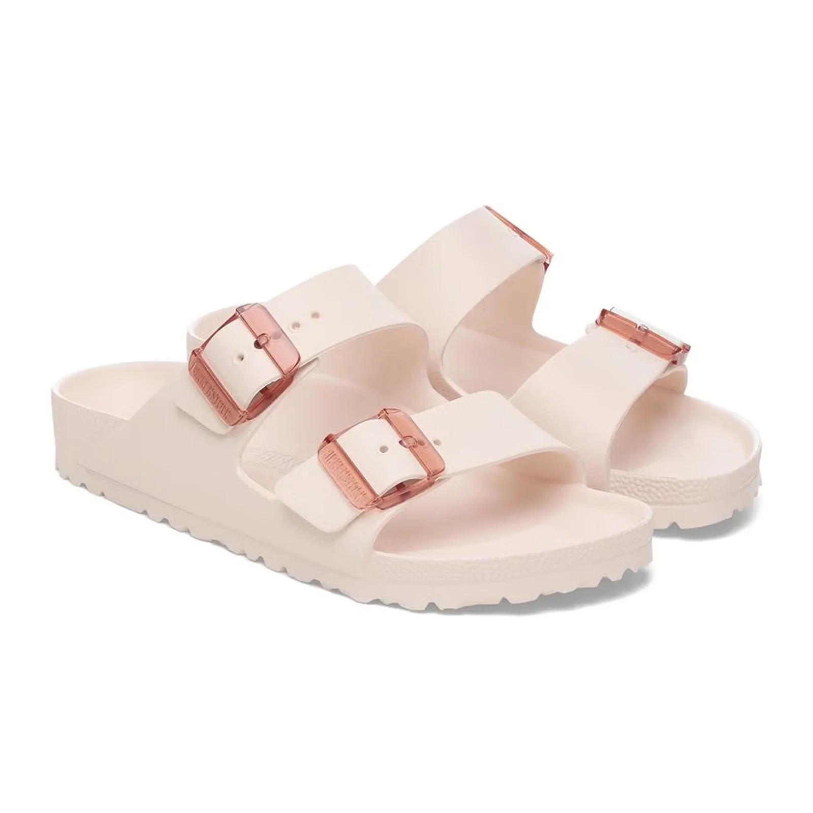 Birkenstock Arizona Stealth Buckle EVA Slide Sandal (Women) - Light Rose - Image 4
