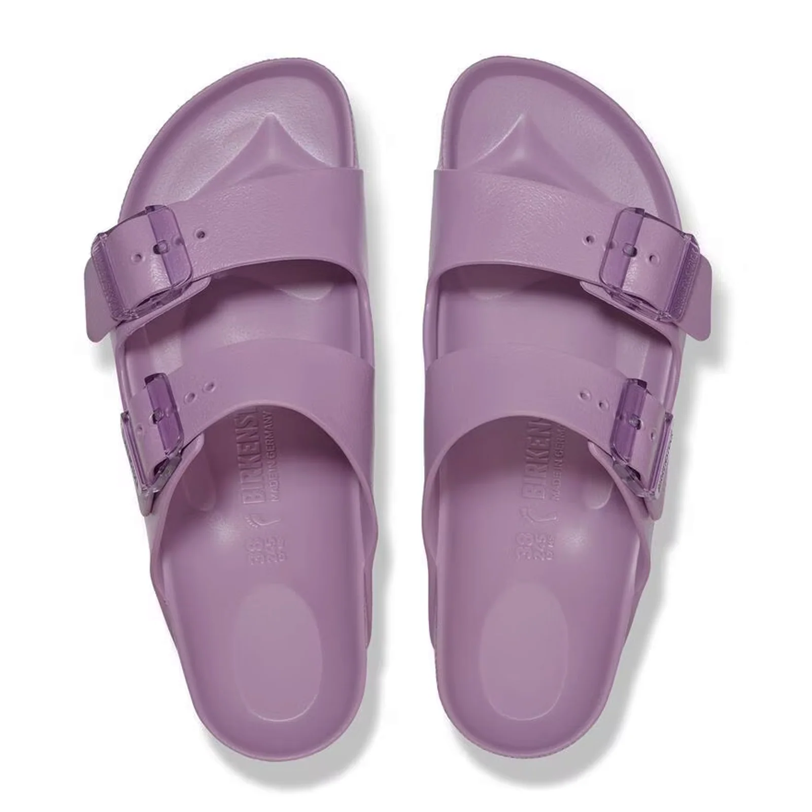Birkenstock Arizona Stealth Buckle EVA Slide Sandal (Women) - Mauve - Image 2