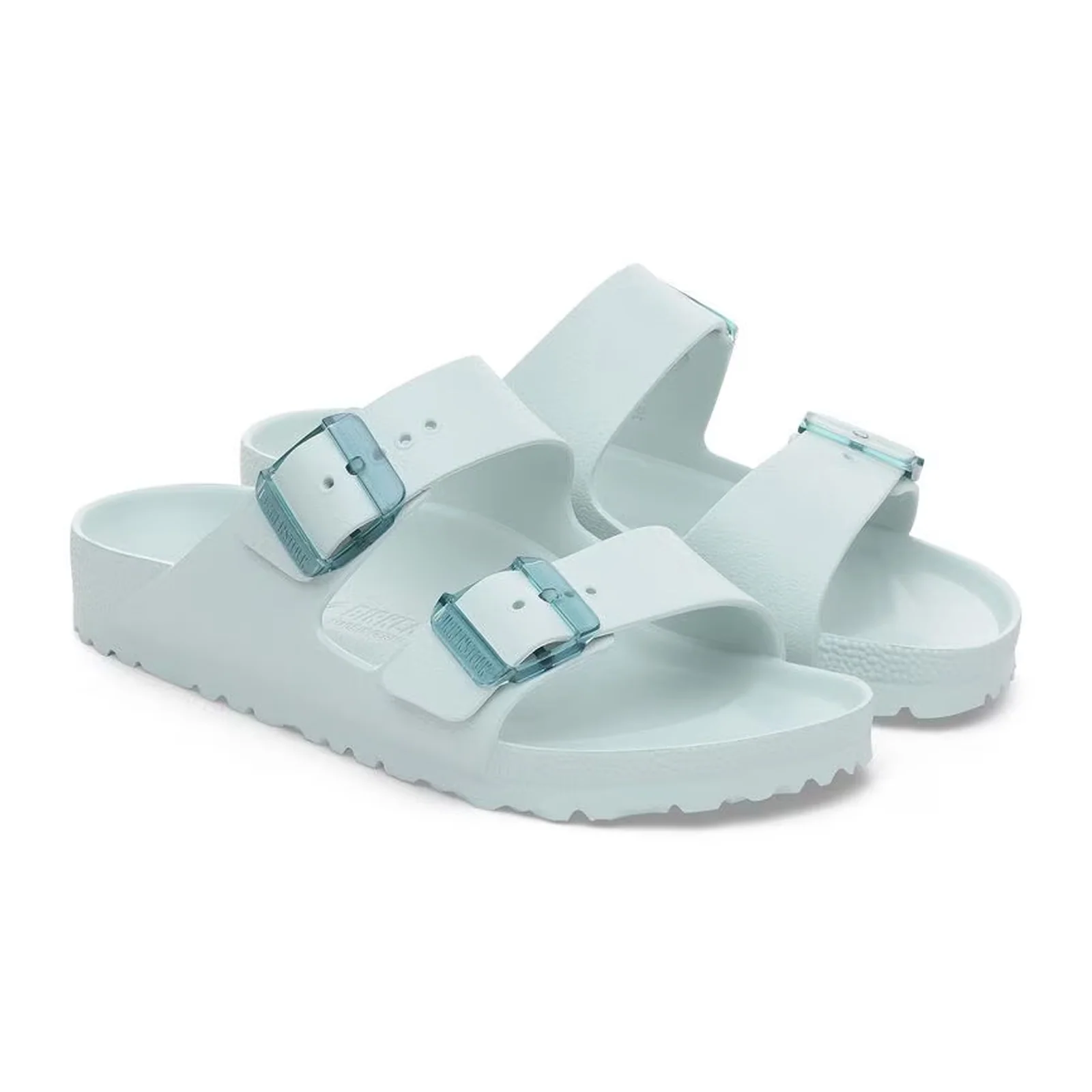 Birkenstock Arizona Stealth Buckle EVA Slide Sandal (Women) - Surf Green - Image 4