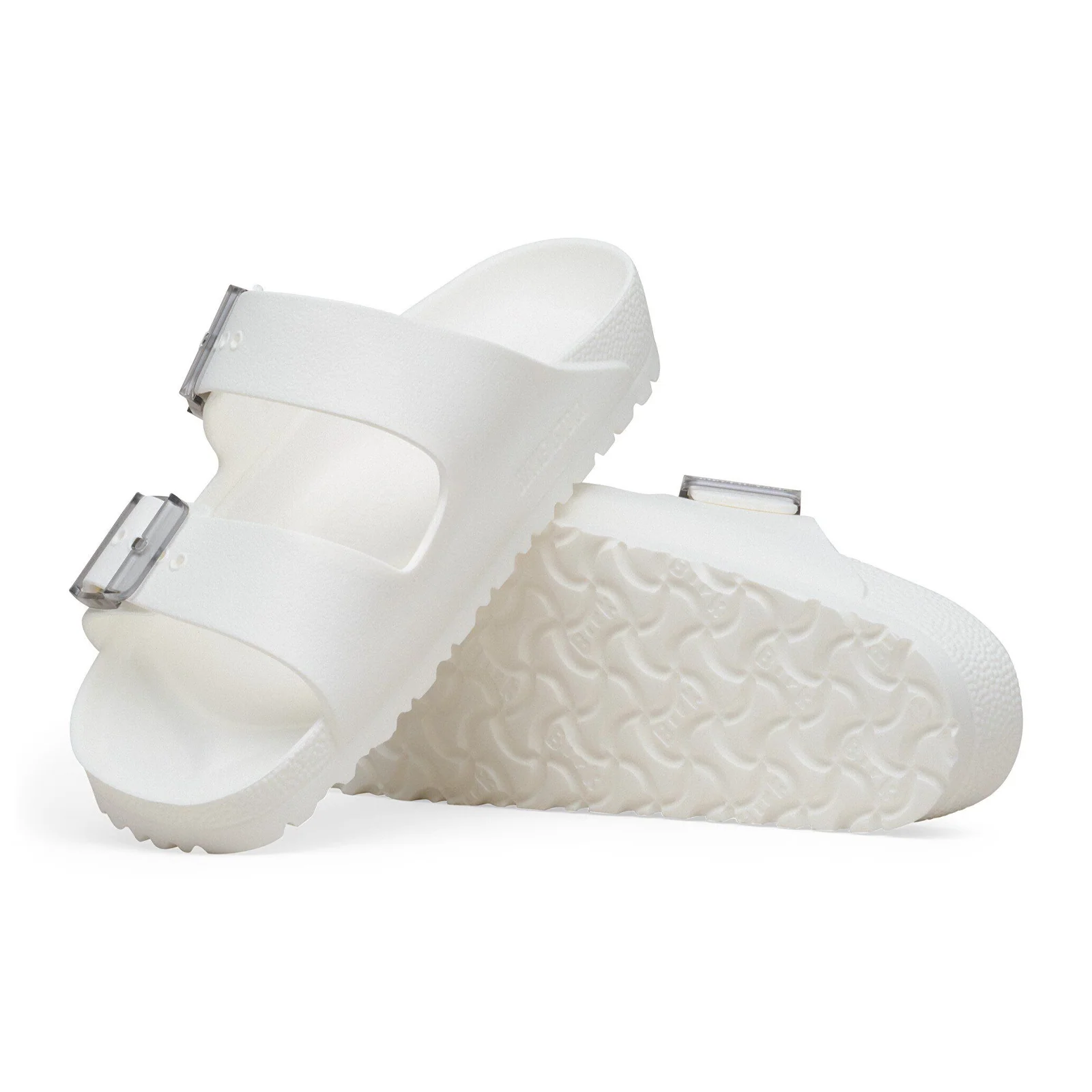 Birkenstock Arizona Stealth Buckle EVA Slide Sandal (Women) - White - Image 3