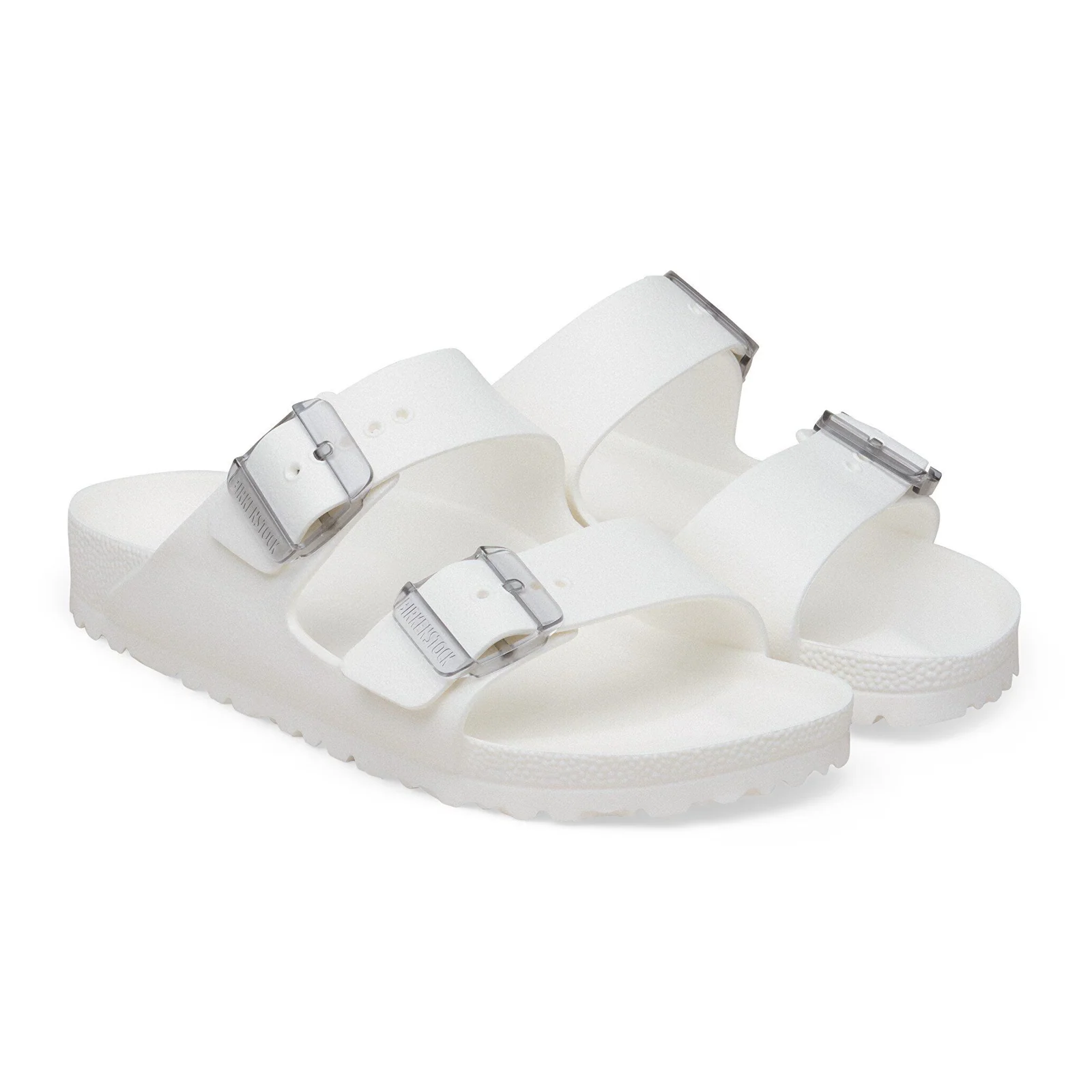Birkenstock Arizona Stealth Buckle EVA Slide Sandal (Women) - White - Image 4