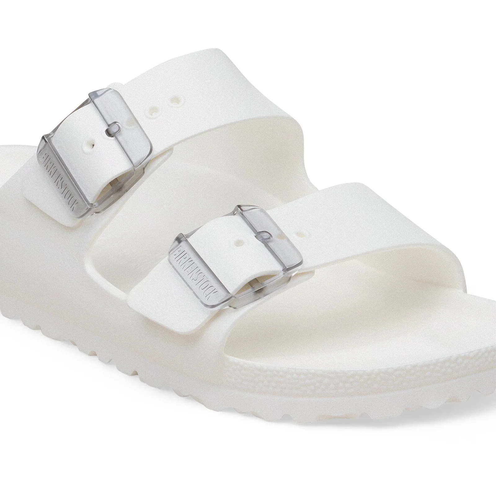 Birkenstock Arizona Stealth Buckle EVA Slide Sandal (Women) - White - Image 5