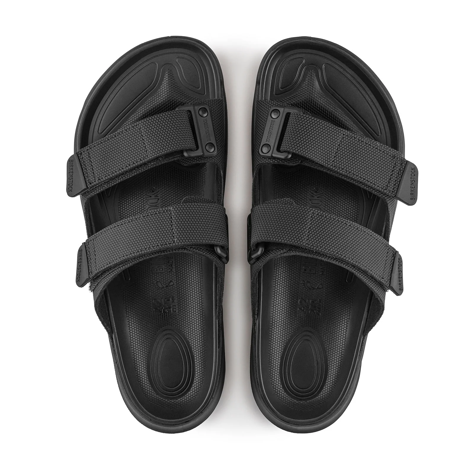 Birkenstock Atacama Slide Sandal (Men) - Black Birko-Flor Futura - Image 2