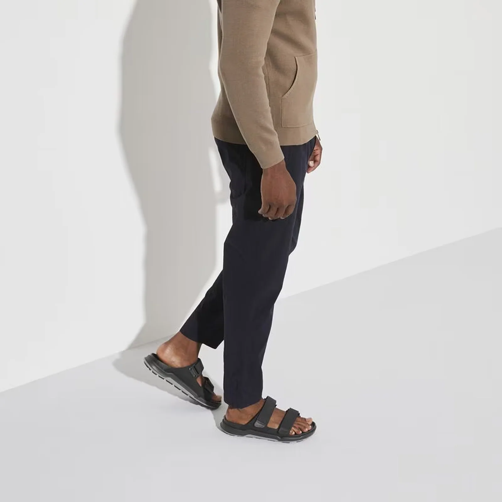Birkenstock Atacama Slide Sandal (Men) - Black Birko-Flor Futura - Image 6