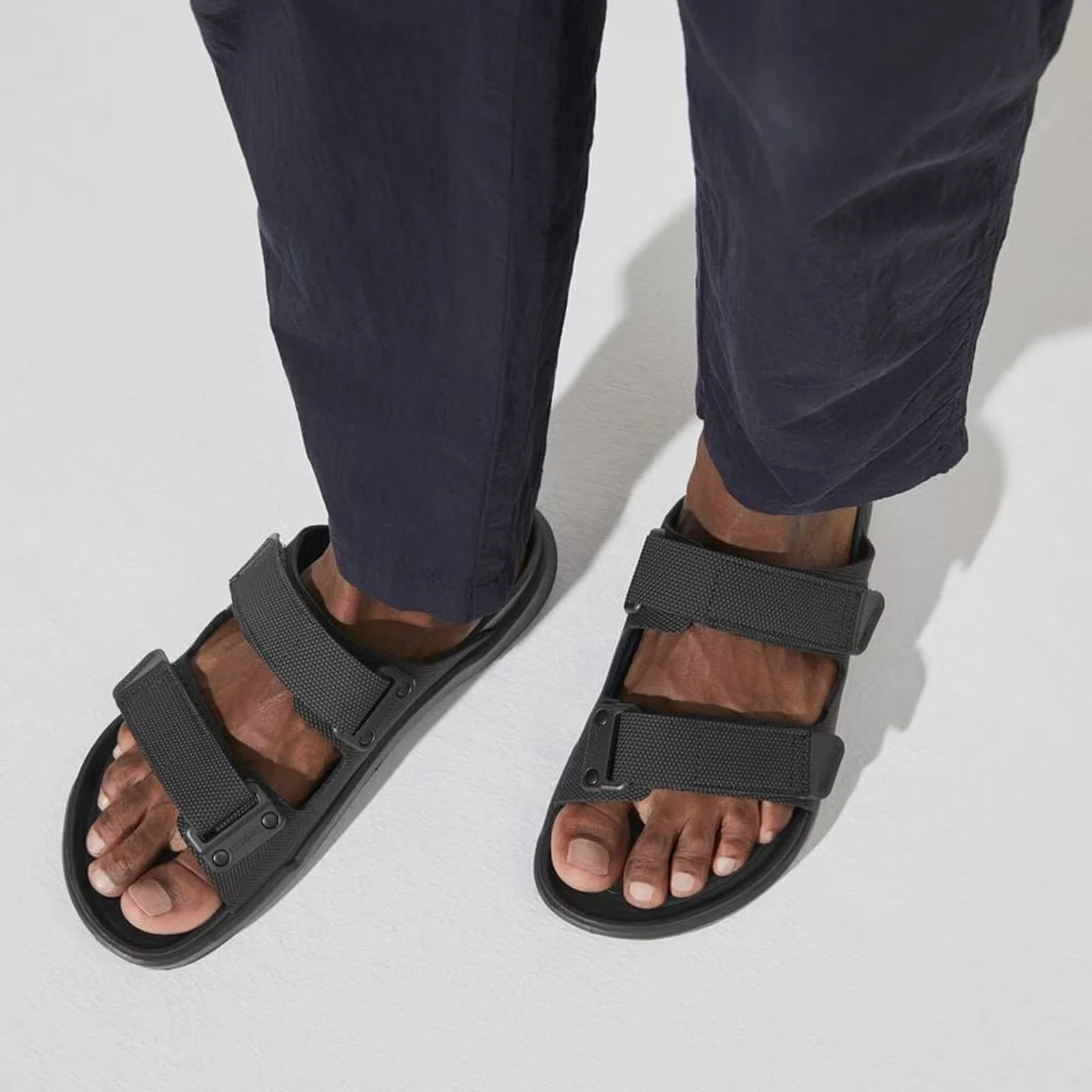 Birkenstock Atacama Slide Sandal (Men) - Black Birko-Flor Futura - Image 7