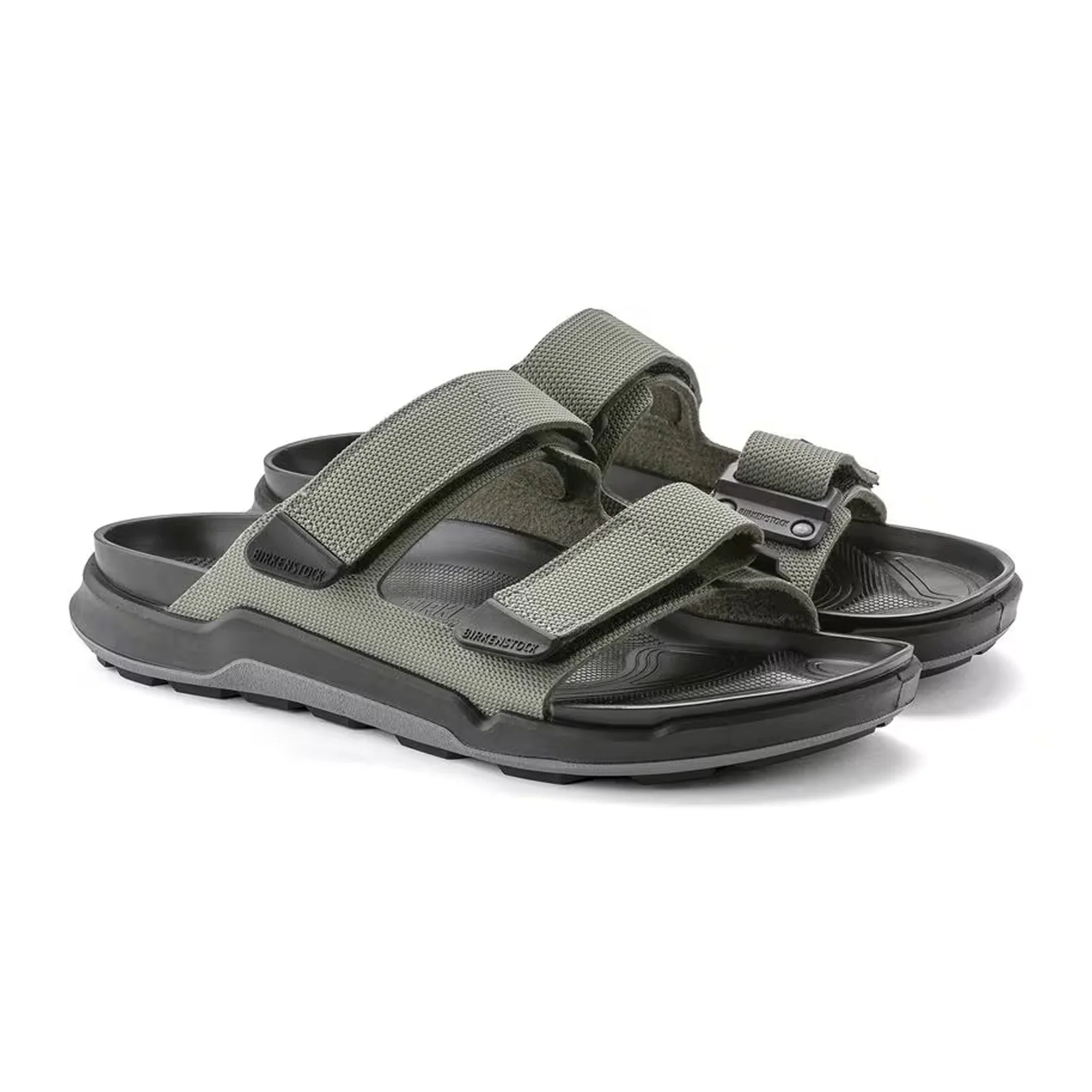 Birkenstock Atacama Slide Sandal (Men) - Khaki Birko-Flor Futura - Image 4