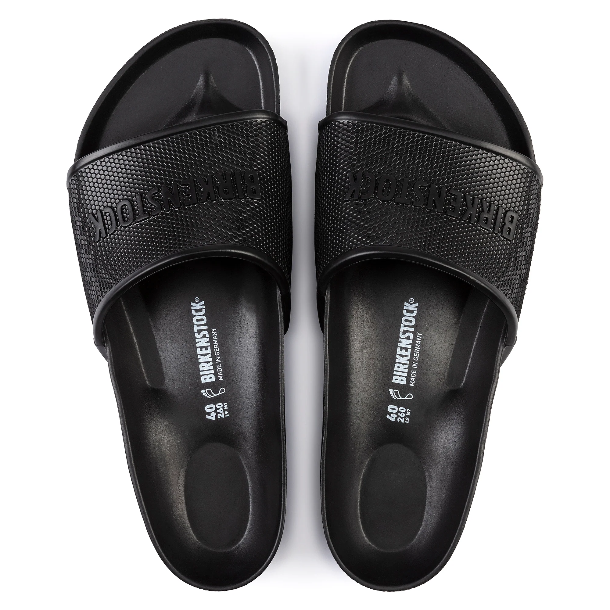 Birkenstock Barbados EVA Slide Sandal (Unisex) - Black - Image 2