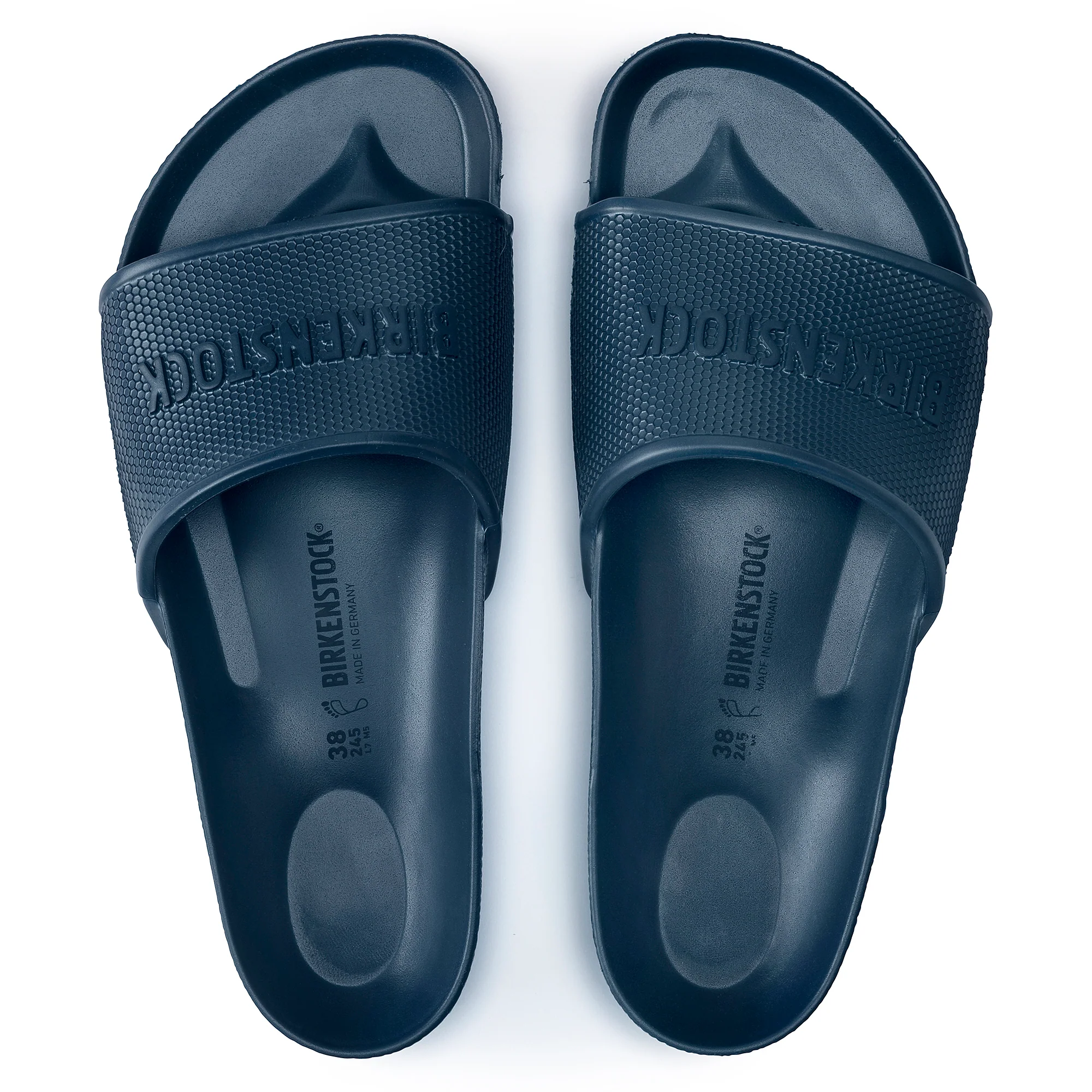 Birkenstock Barbados EVA Slide Sandal (Unisex) - Navy - Image 2