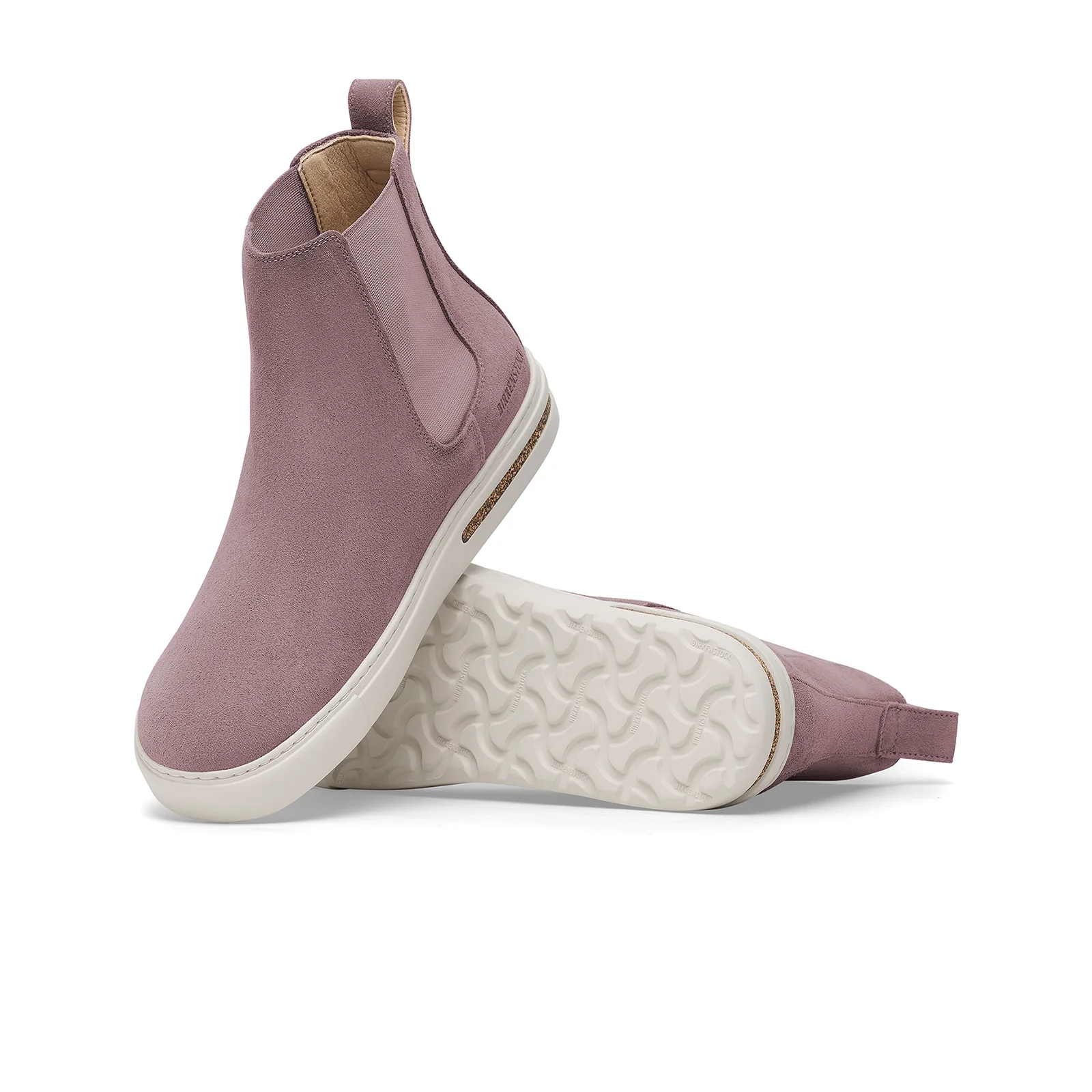 Birkenstock Bend Narrow Chelsea Sneaker (Women) - Faded Purple Suede - Image 3