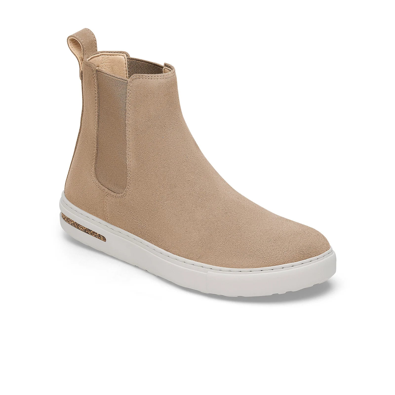 Birkenstock Bend Narrow Chelsea Sneaker (Women) - Taupe Suede