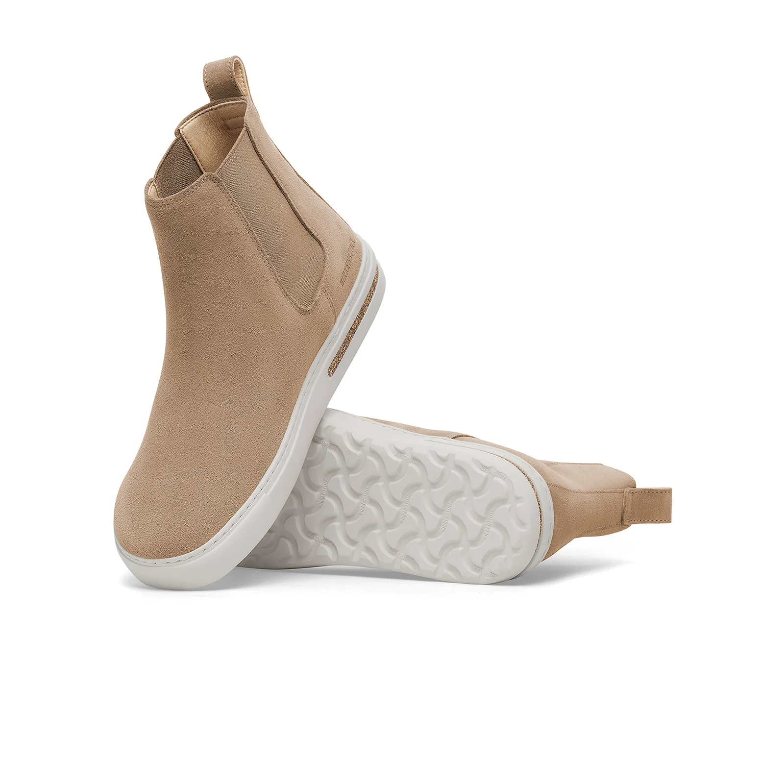 Birkenstock Bend Narrow Chelsea Sneaker (Women) - Taupe Suede - Image 3