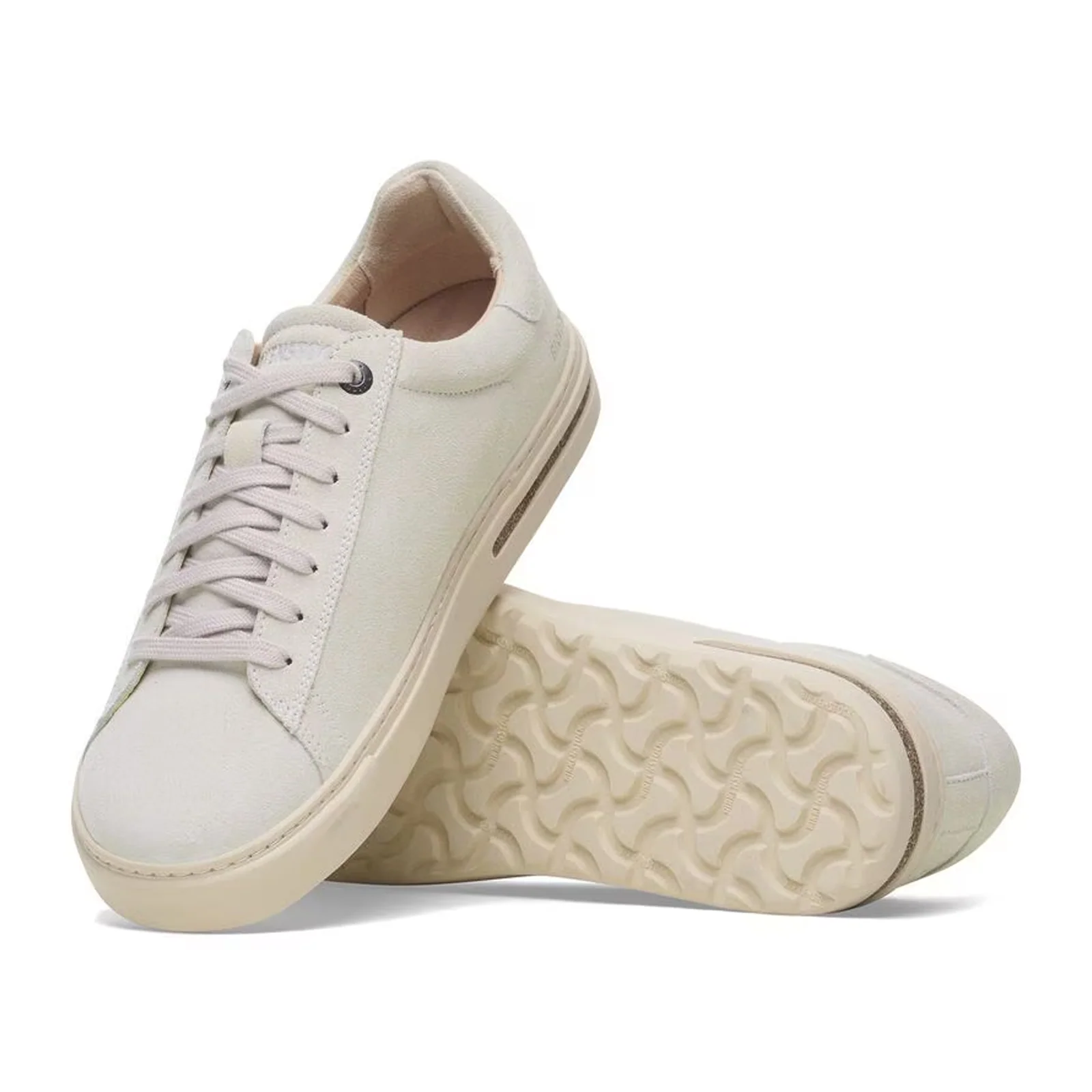 Birkenstock Bend Narrow Sneaker (Women) - Antique White Suede - Image 3