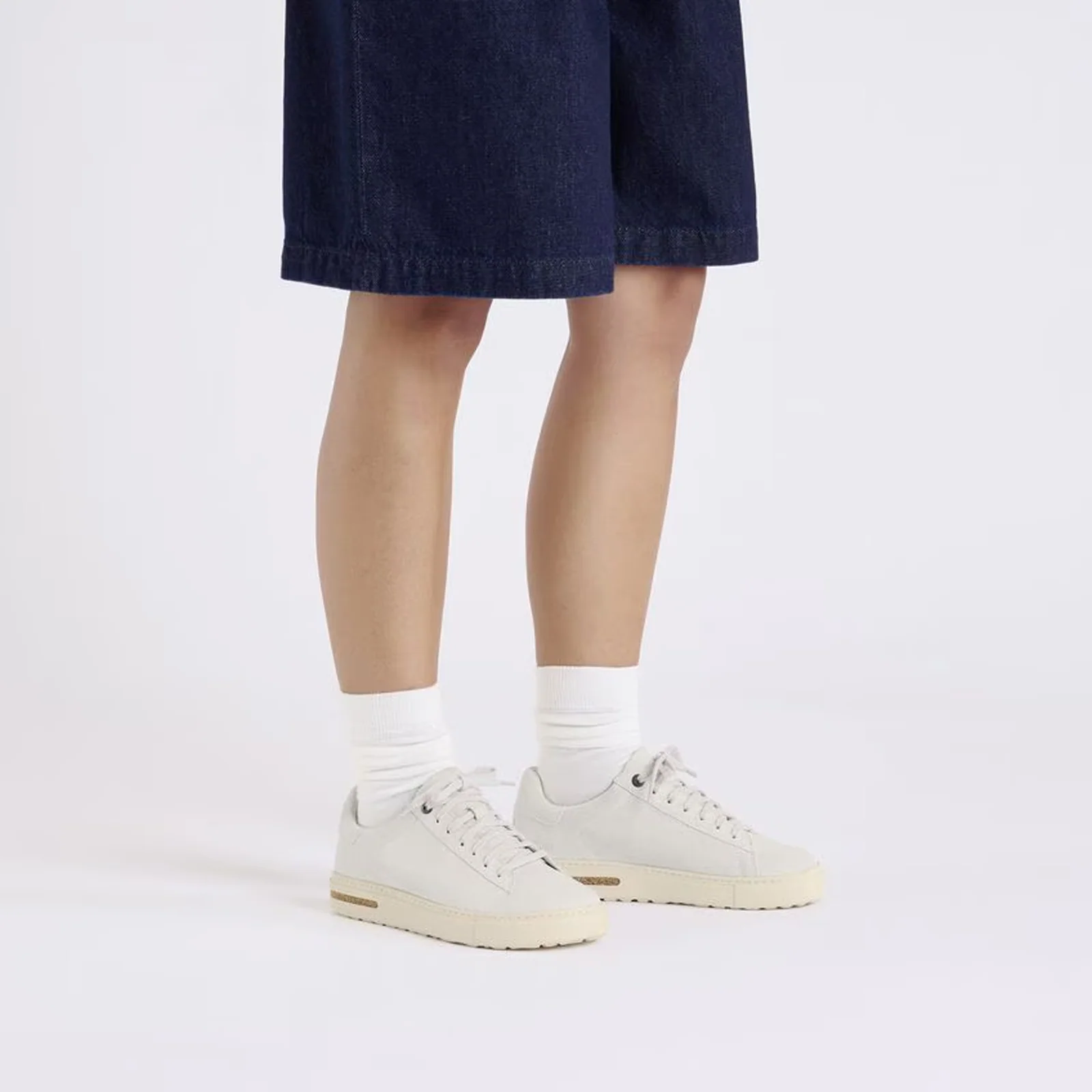 Birkenstock Bend Narrow Sneaker (Women) - Antique White Suede - Image 6