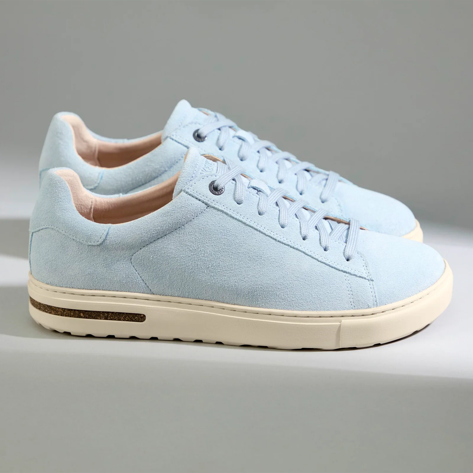 Birkenstock Bend Narrow Sneaker (Women) - Baby Blue Suede - Image 6