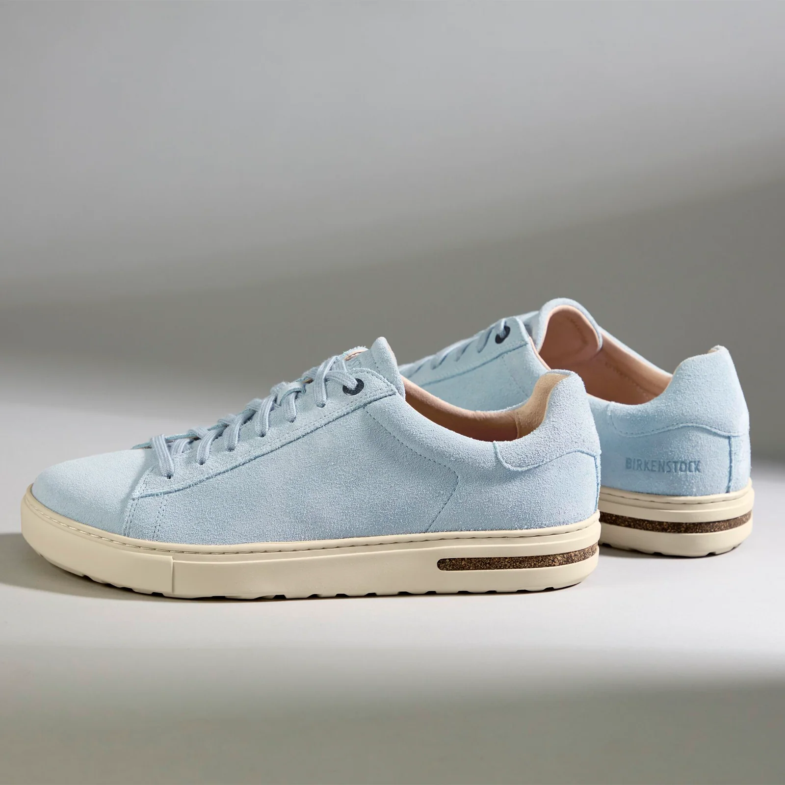 Birkenstock Bend Narrow Sneaker (Women) - Baby Blue Suede - Image 7