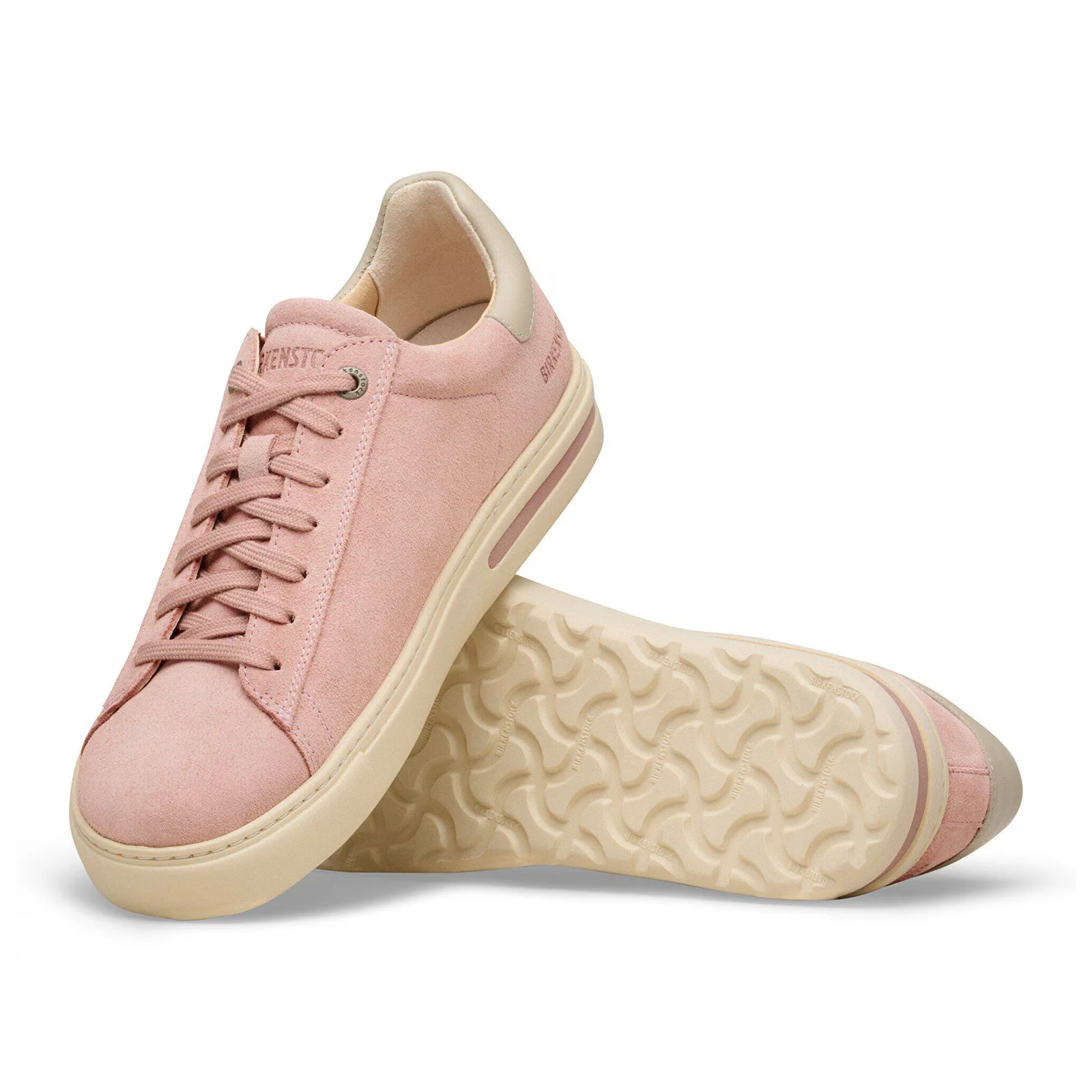 Birkenstock Bend Narrow Sneaker (Women) - Pink Clay/Oyster Suede - Image 3
