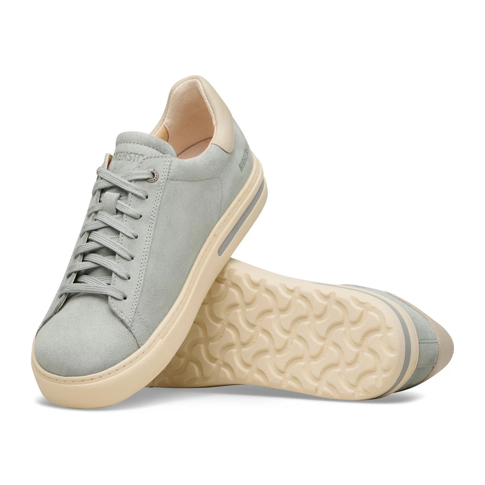 Birkenstock Bend Narrow Sneaker (Women) - Pure Sage/Oyster Suede - Image 3