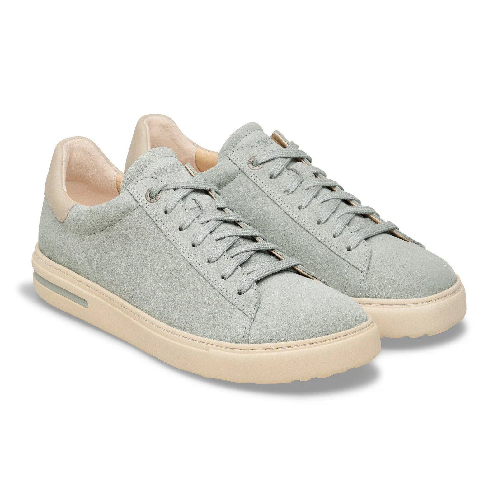 Birkenstock Bend Narrow Sneaker (Women) - Pure Sage/Oyster Suede - Image 4