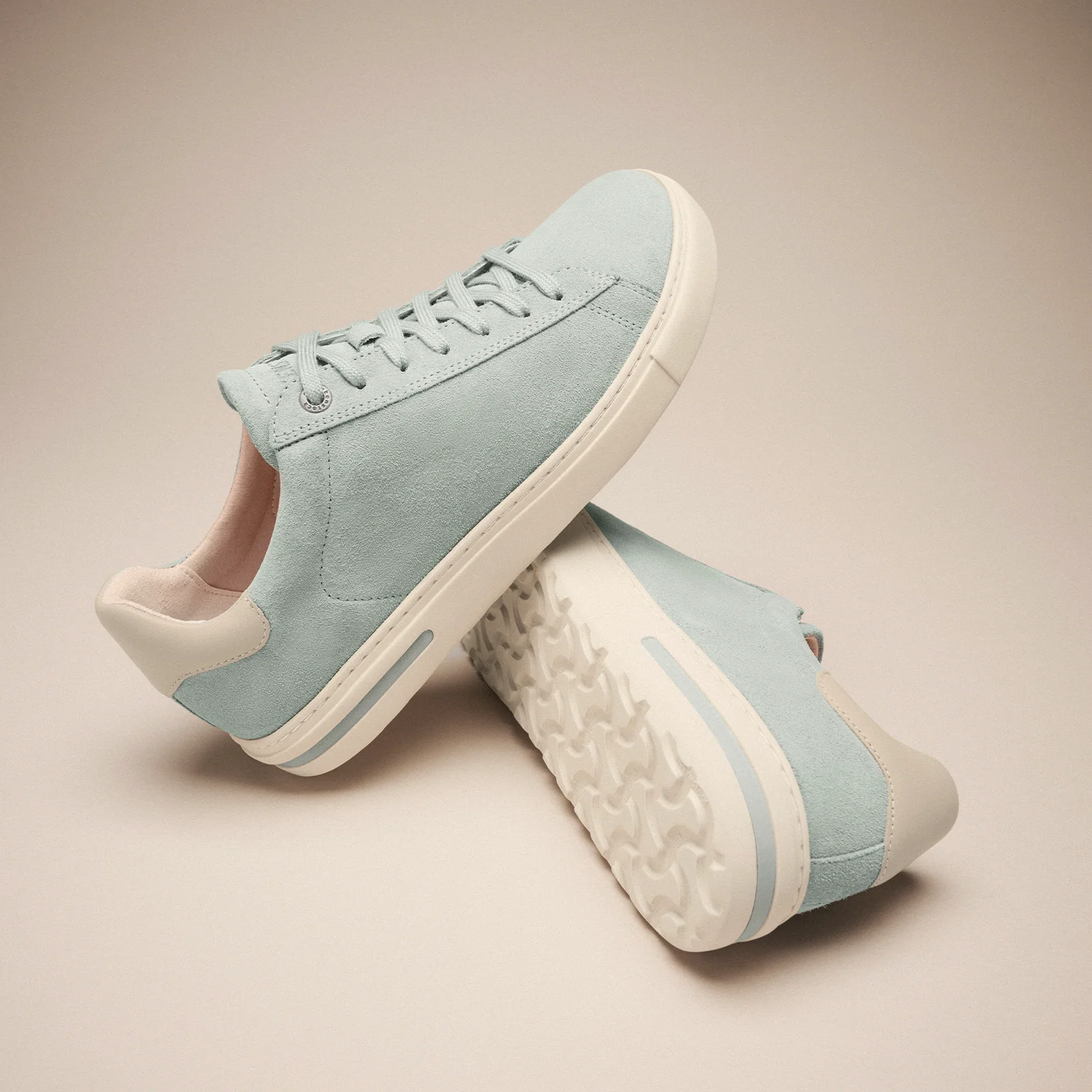 Birkenstock Bend Narrow Sneaker (Women) - Pure Sage/Oyster Suede - Image 8